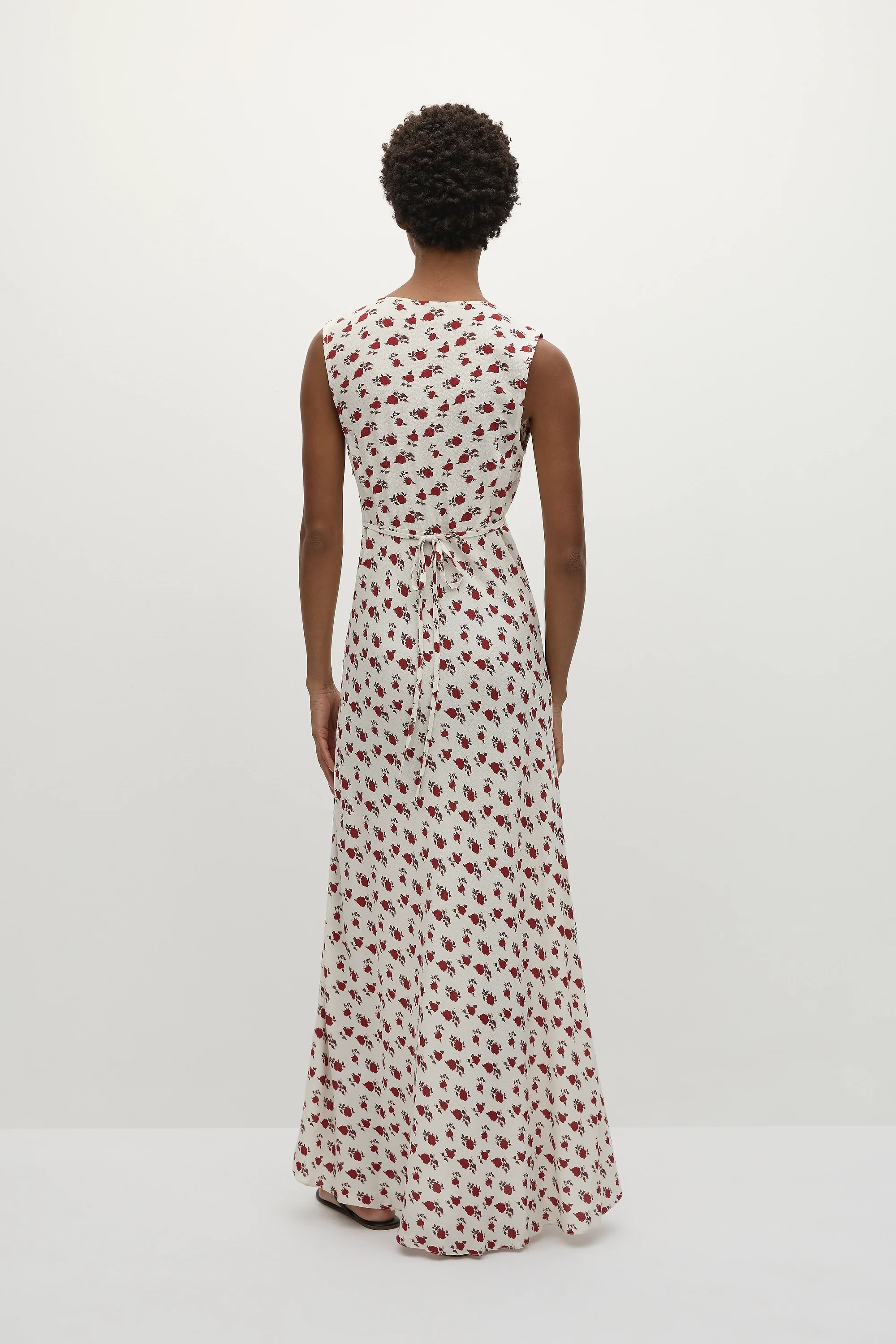 Josephine Maxi Dress Hazy Rose Deep Red - Final Sale - Image 4