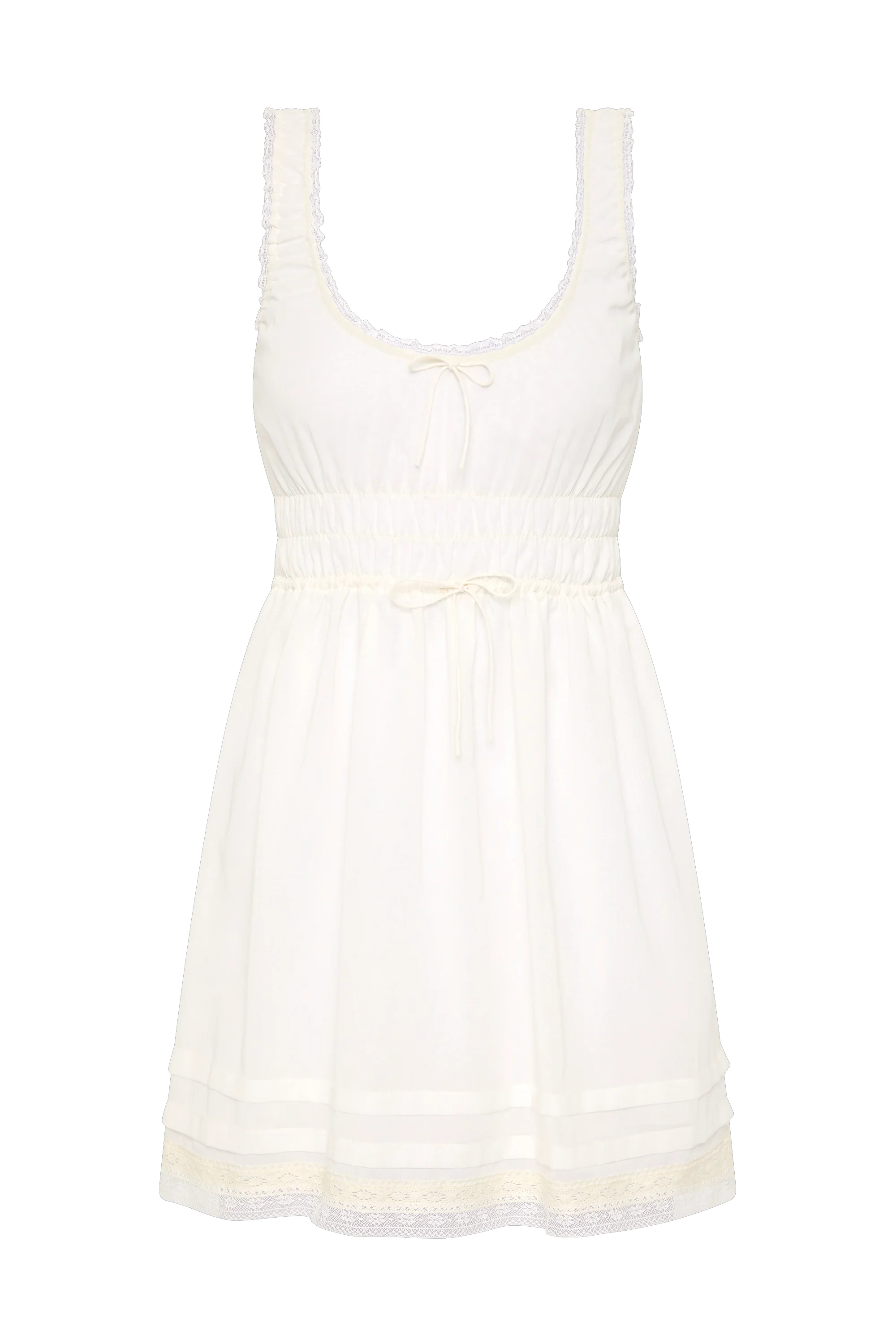 Juliet Mini Dress White - Final Sale - Image 8