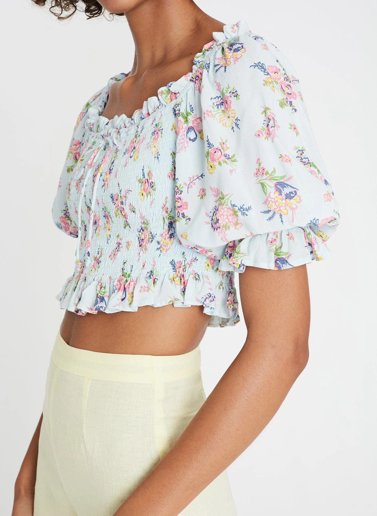 Isadora Top Juliette Floral Blue - Final Sale - Image 3