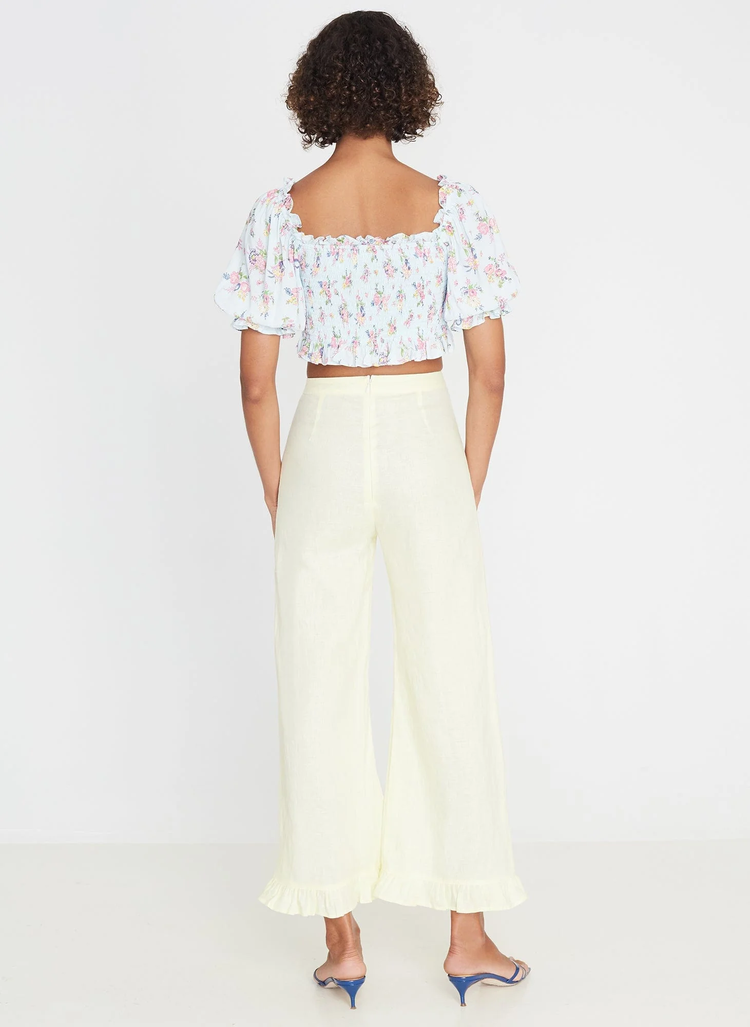 Isadora Top Juliette Floral Blue - Final Sale - Image 4