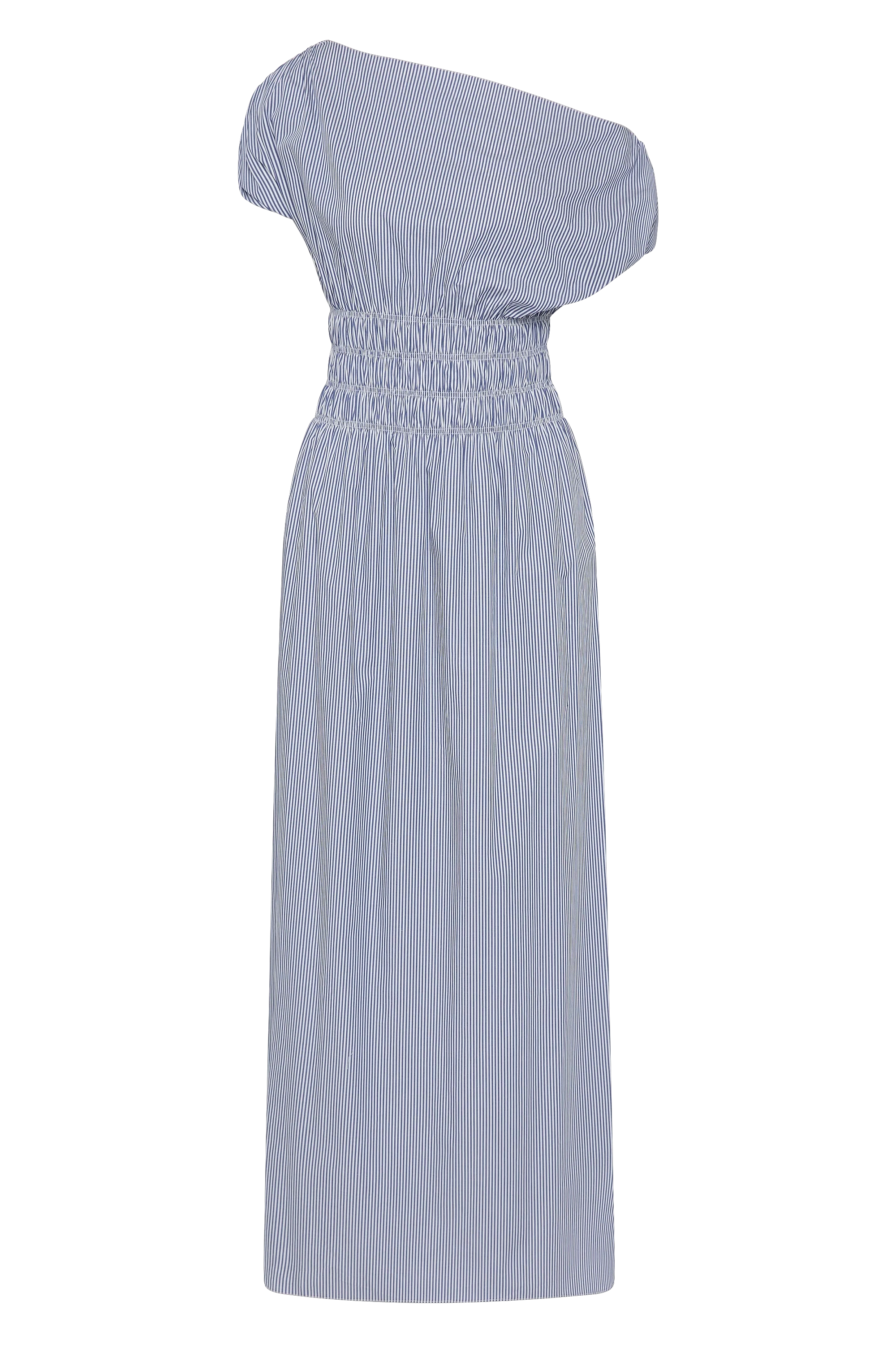 Kara Maxi Dress Helle Stripe Vintage Navy - Image 6