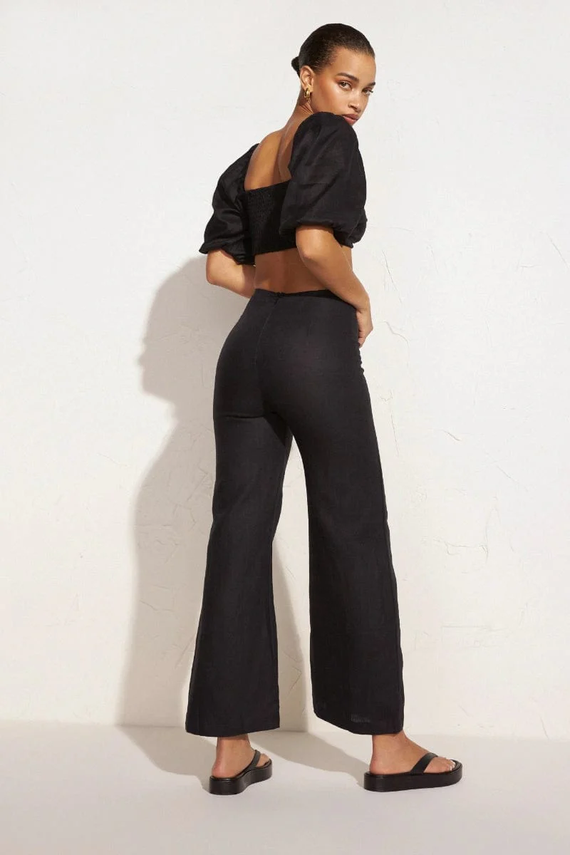 La Marches Top Plain Black - Final Sale - Image 5