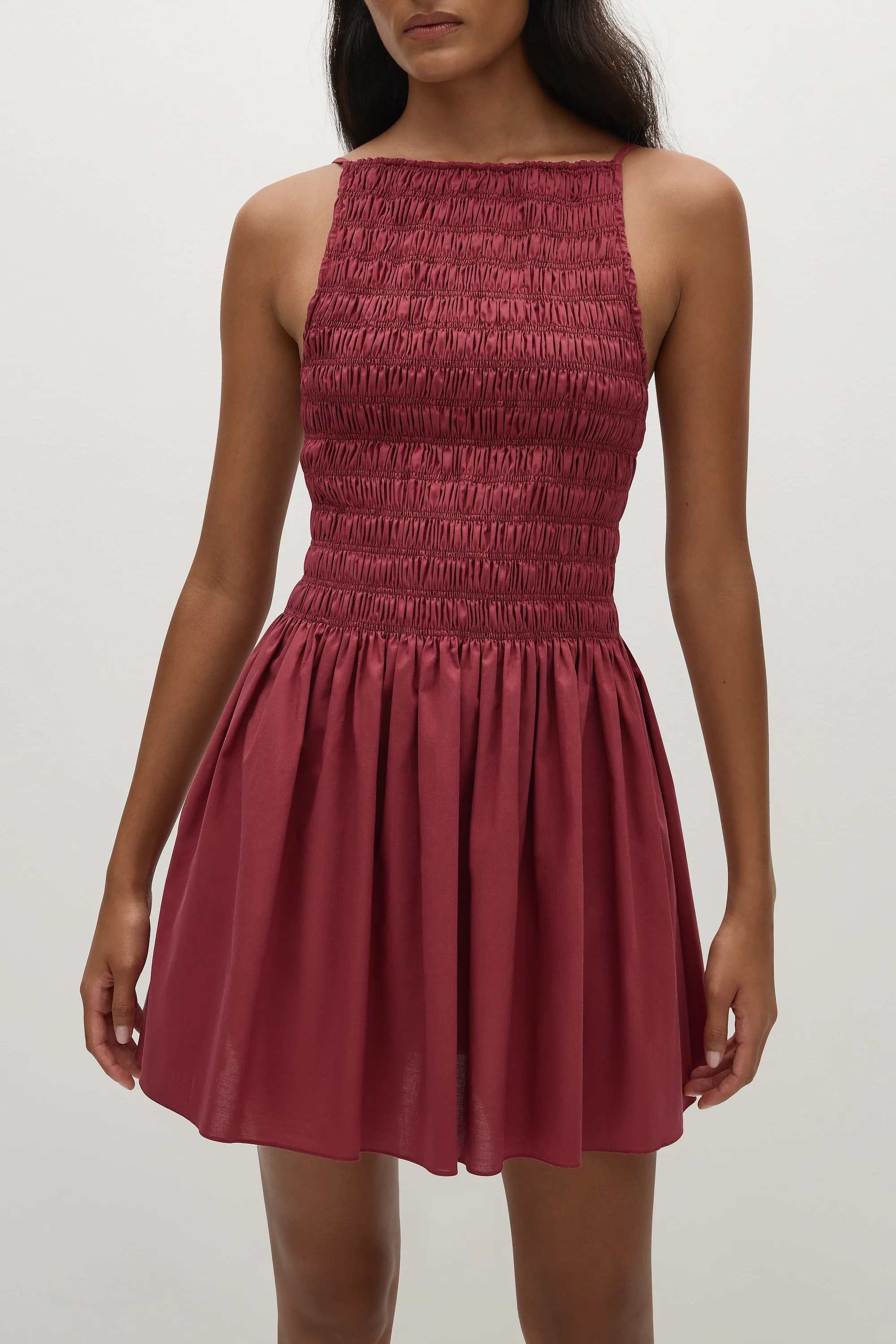 Laia Mini Dress Rhubarb - Image 2