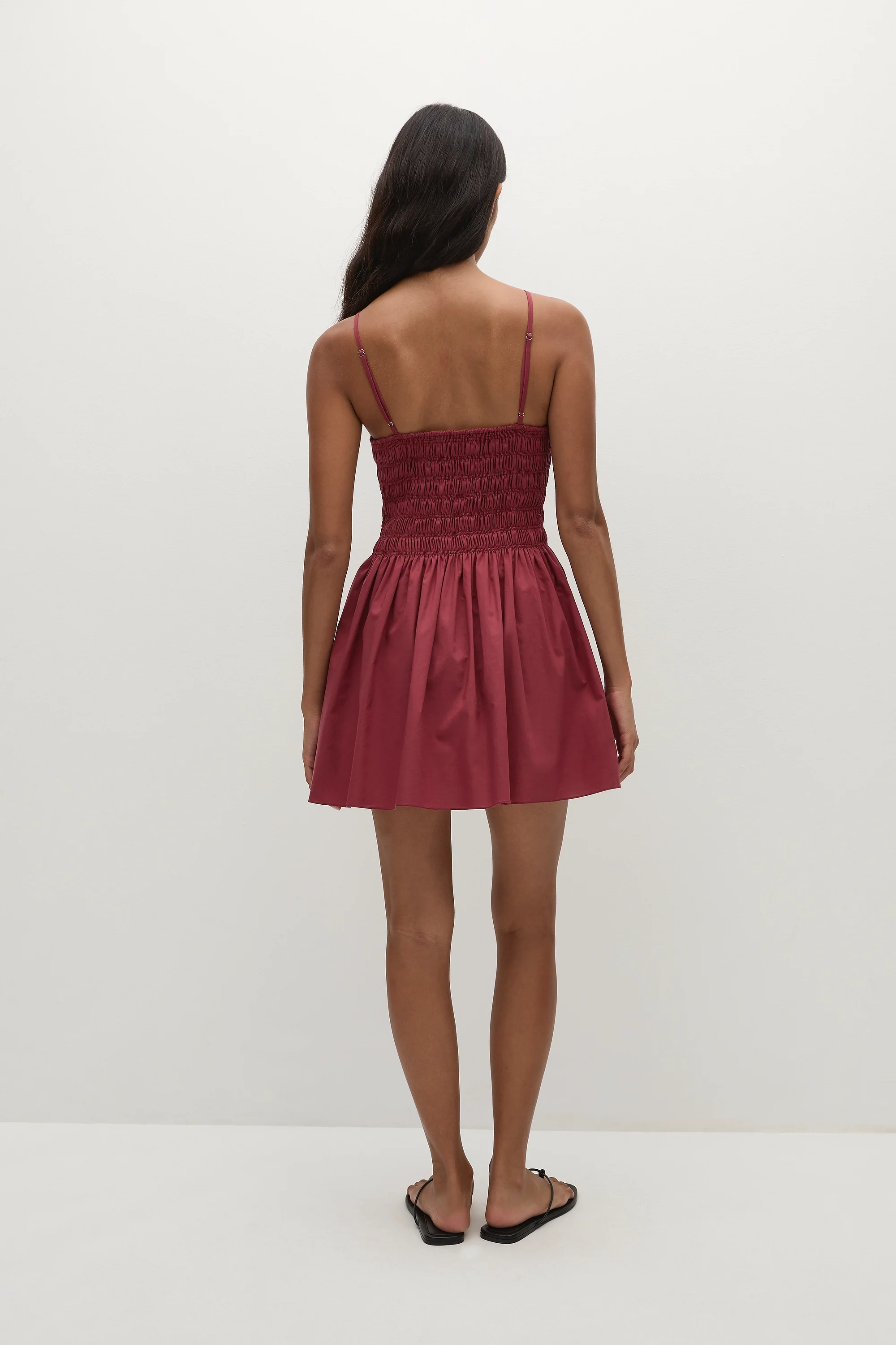Laia Mini Dress Rhubarb - Image 4
