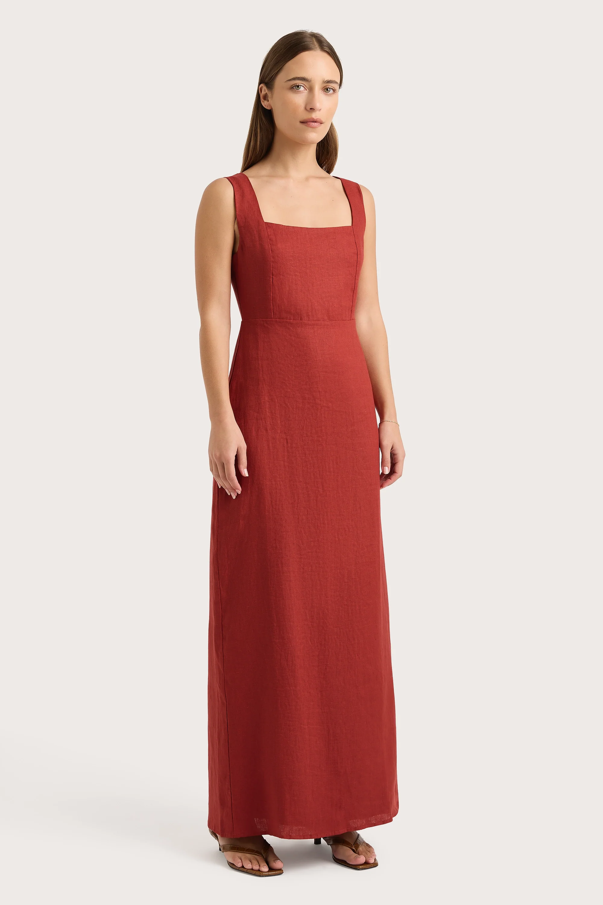 Lais Midi Dress Garnet - Final Sale - Image 6