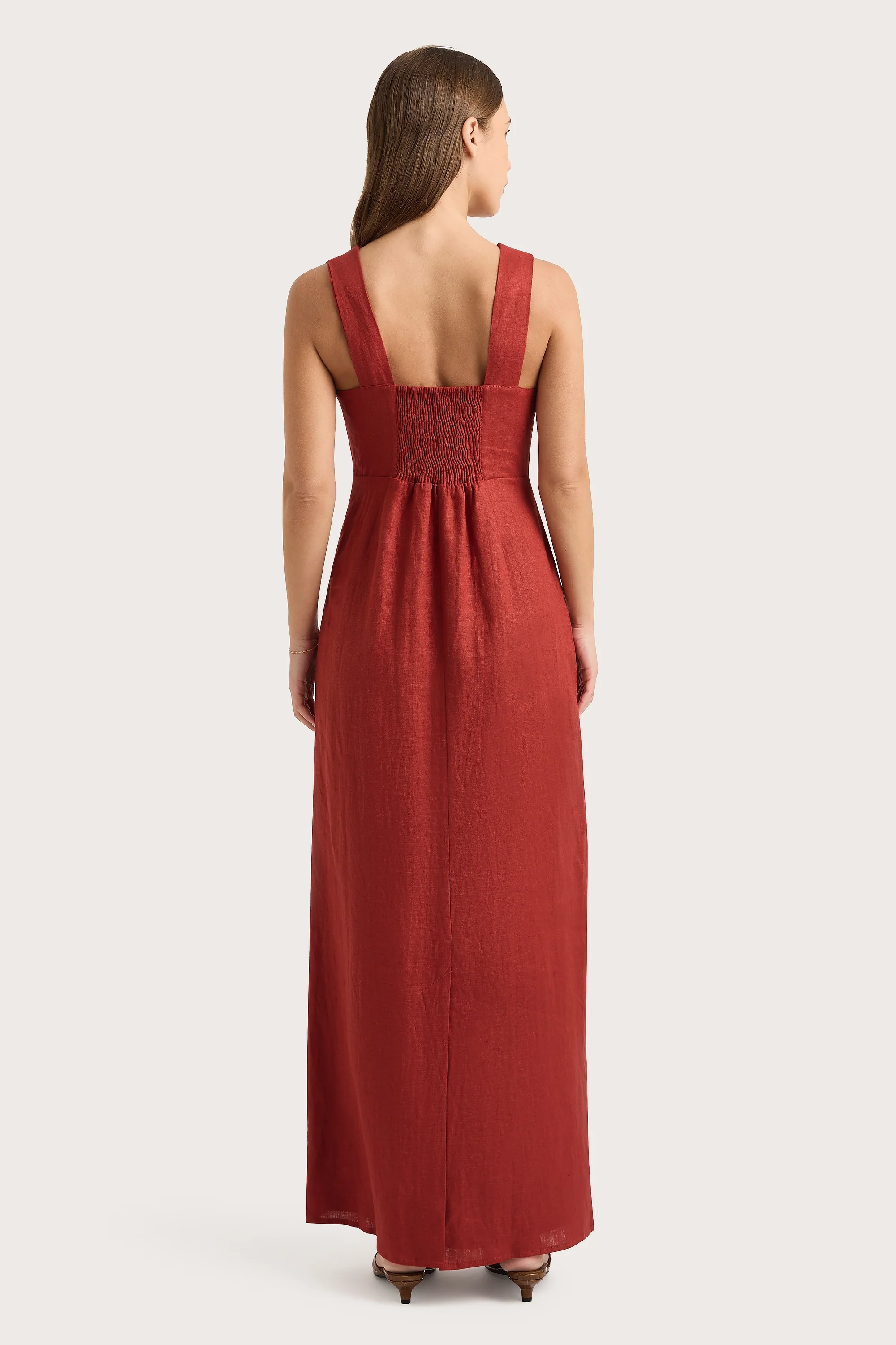 Lais Midi Dress Garnet - Final Sale - Image 7