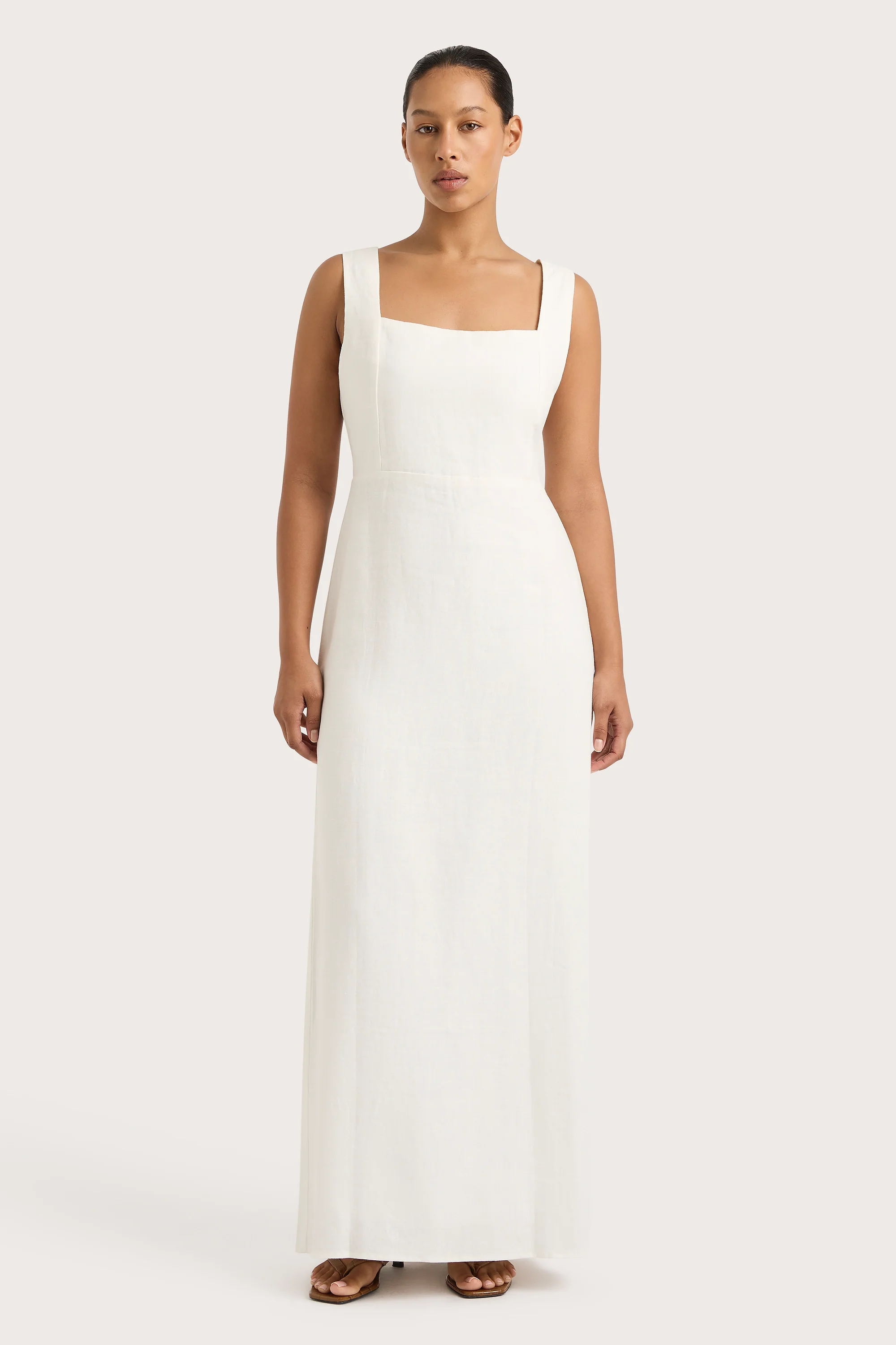 Lais Midi Dress White - Final Sale