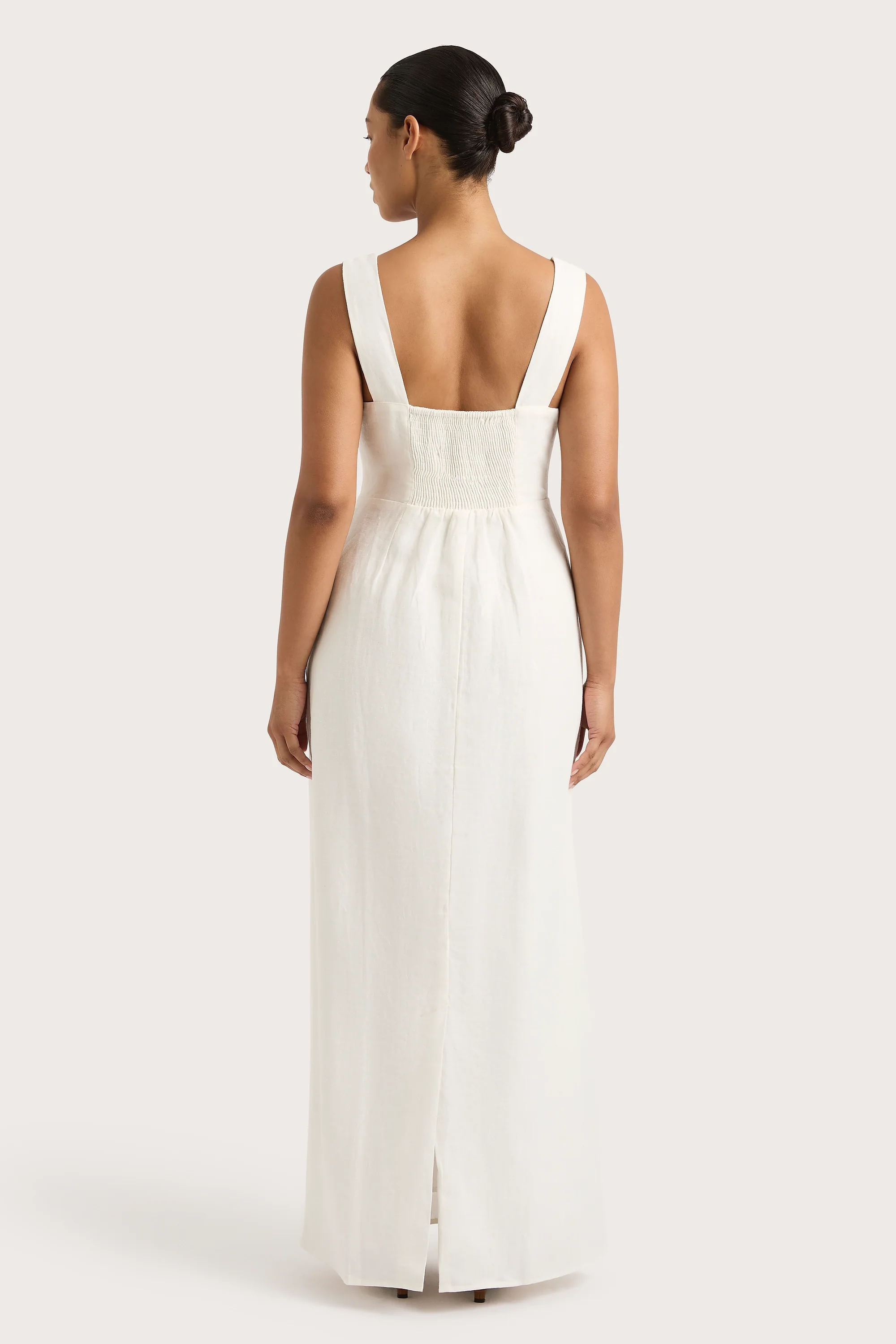 Lais Midi Dress White - Final Sale - Image 5