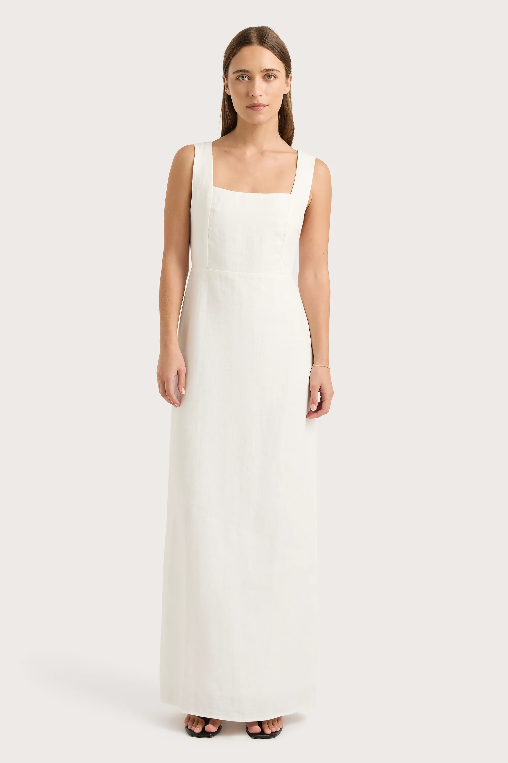 Lais Midi Dress White - Final Sale - Image 6