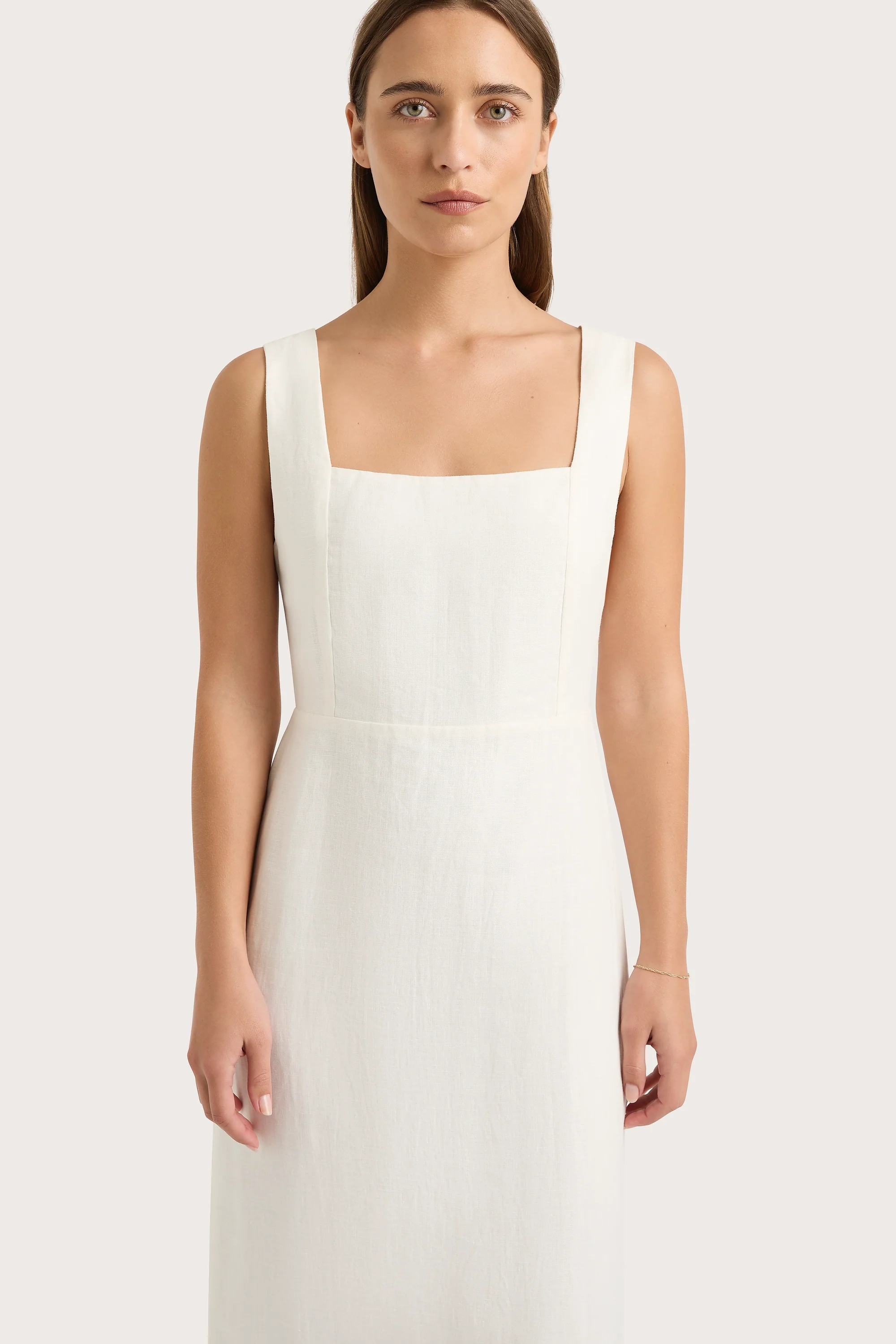 Lais Midi Dress White - Final Sale - Image 7