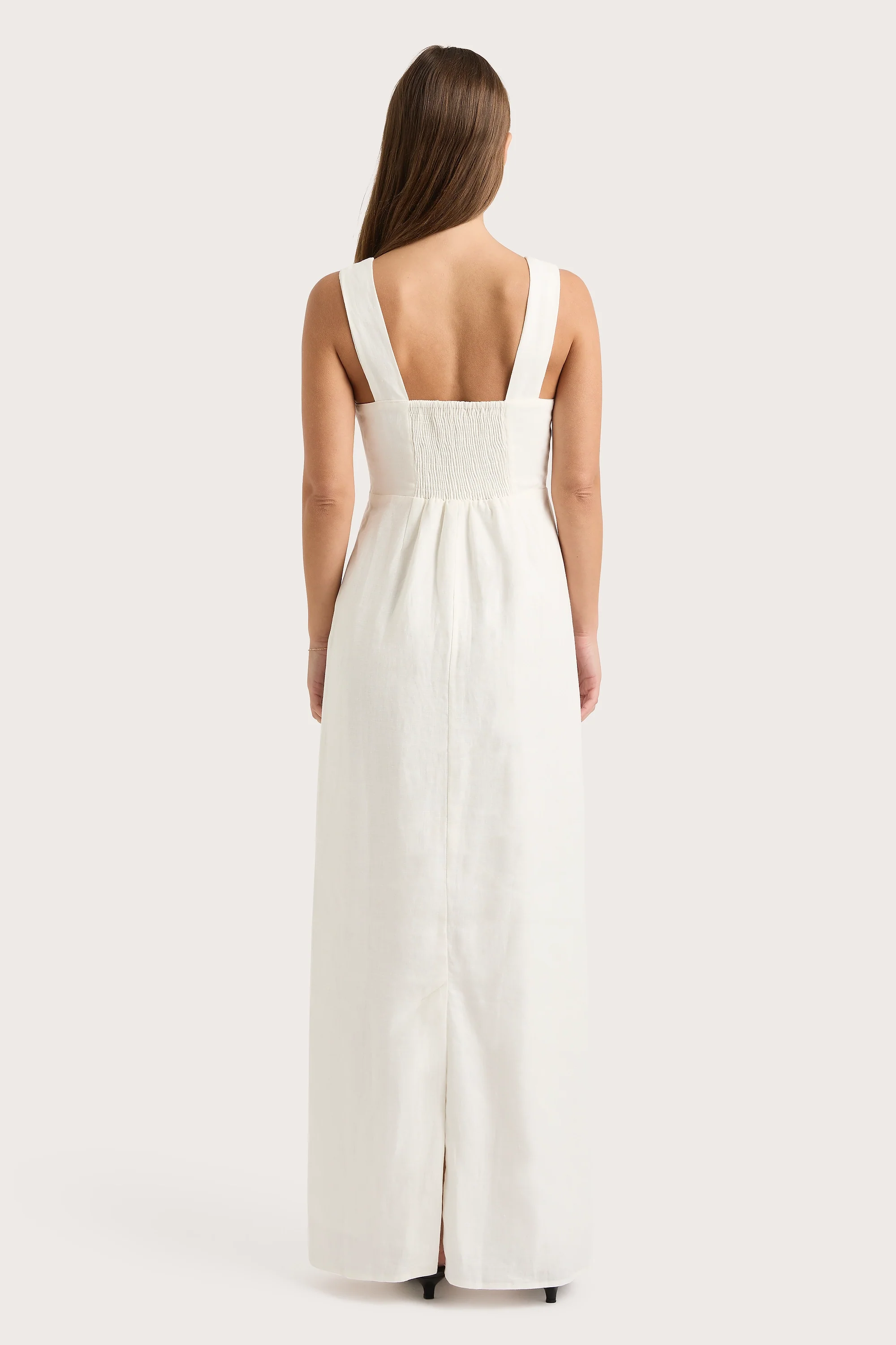 Lais Midi Dress White - Final Sale - Image 8