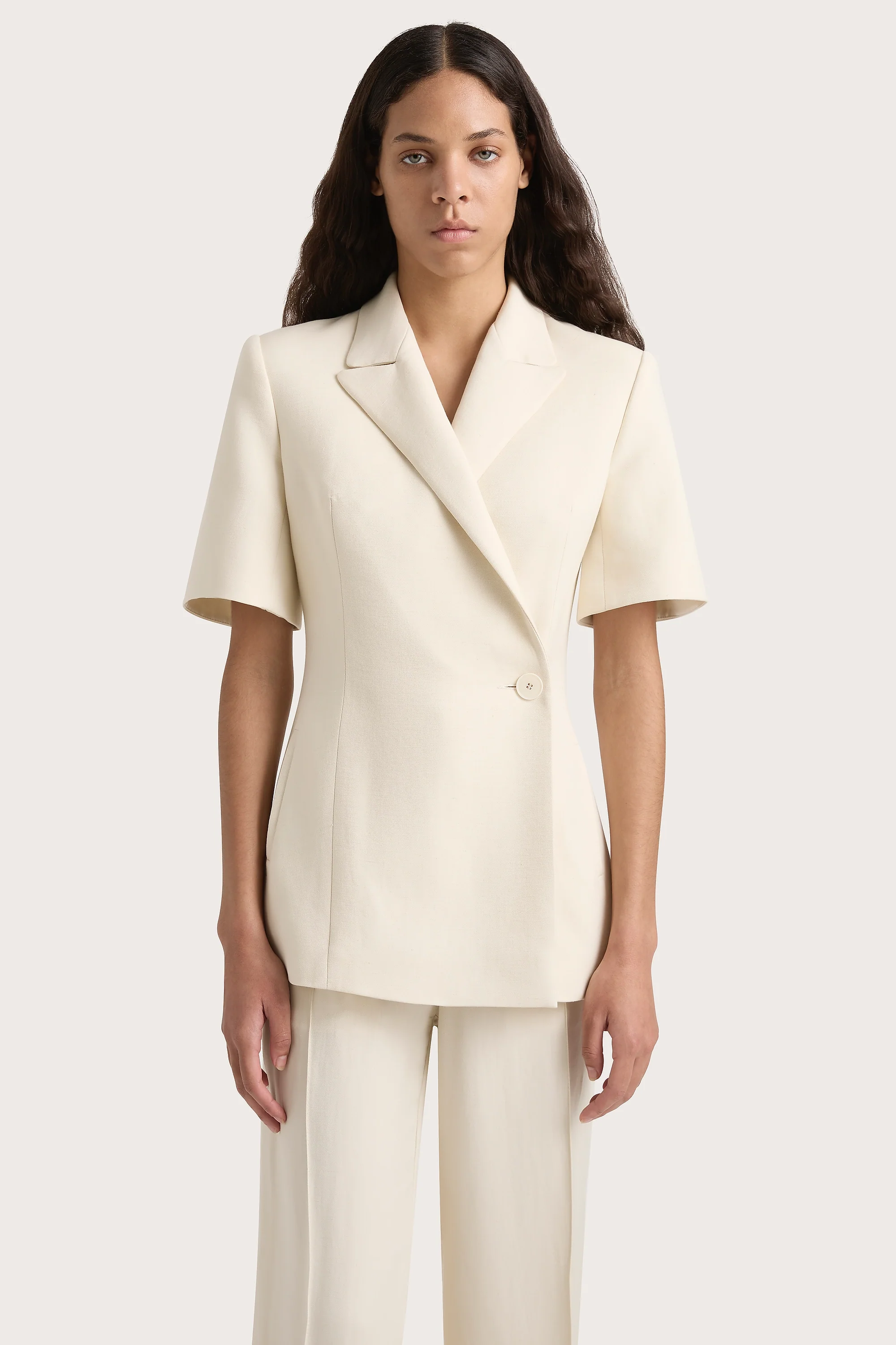 Lenza Trouser Beige - Final Sale - Image 3