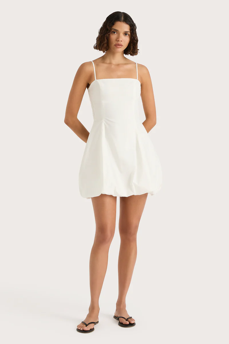 Lera Mini Dress White - Final Sale