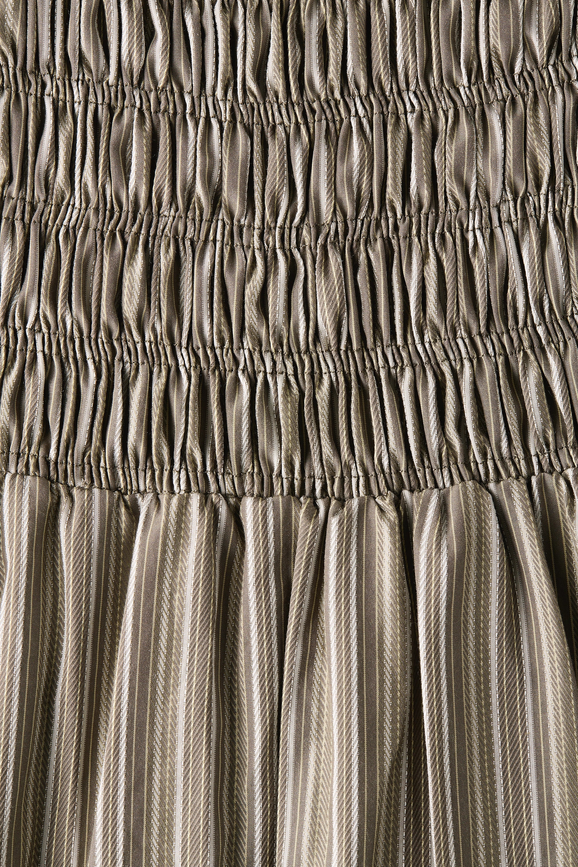 Lida Maxi Dress Khaki Stripe - Final Sale - Image 11