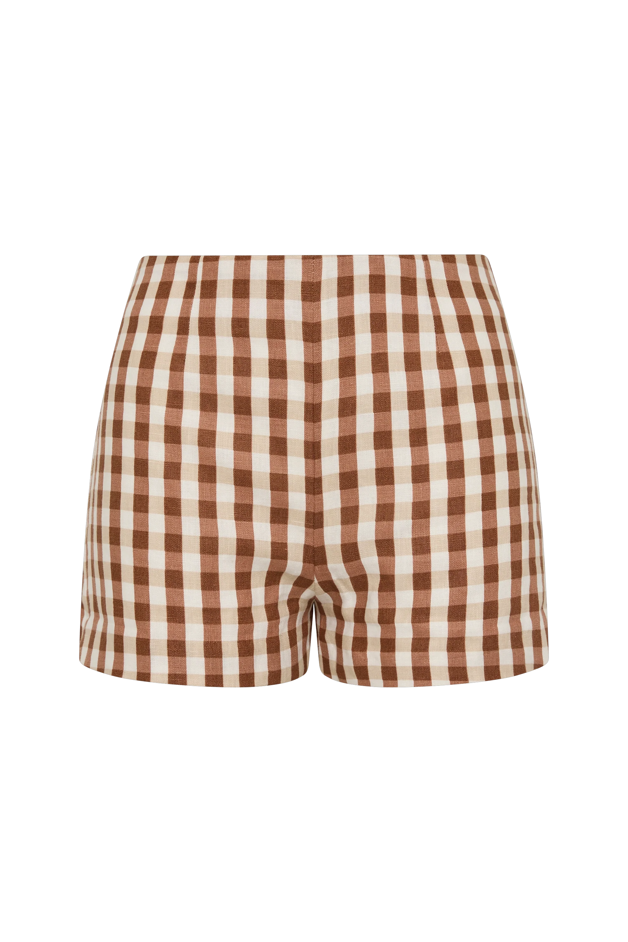 Lila Mini Short Gingham Cedar - Image 6
