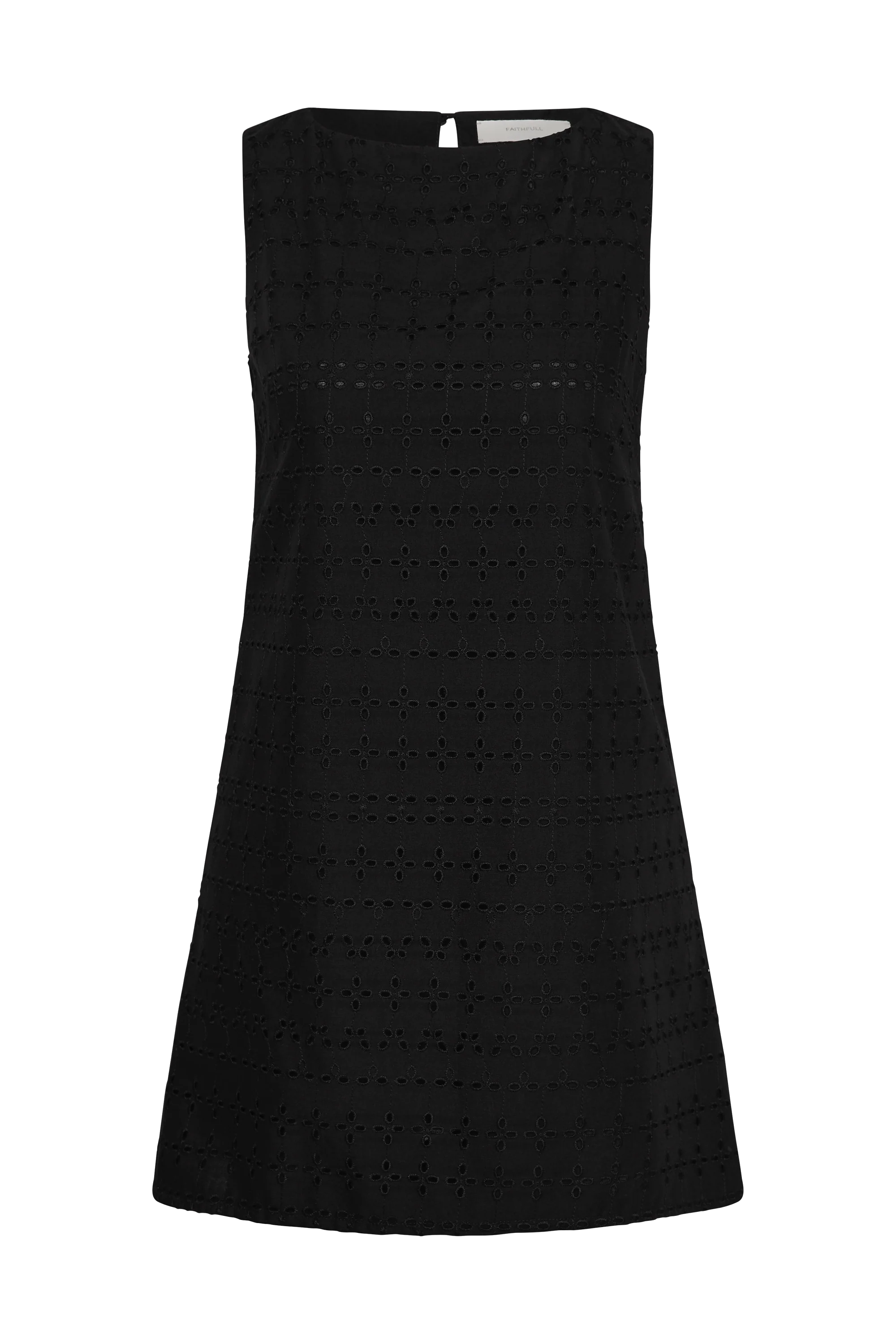 Lily Mini Dress Agnes Broderie Anglaise Black - Final Sale - Image 7