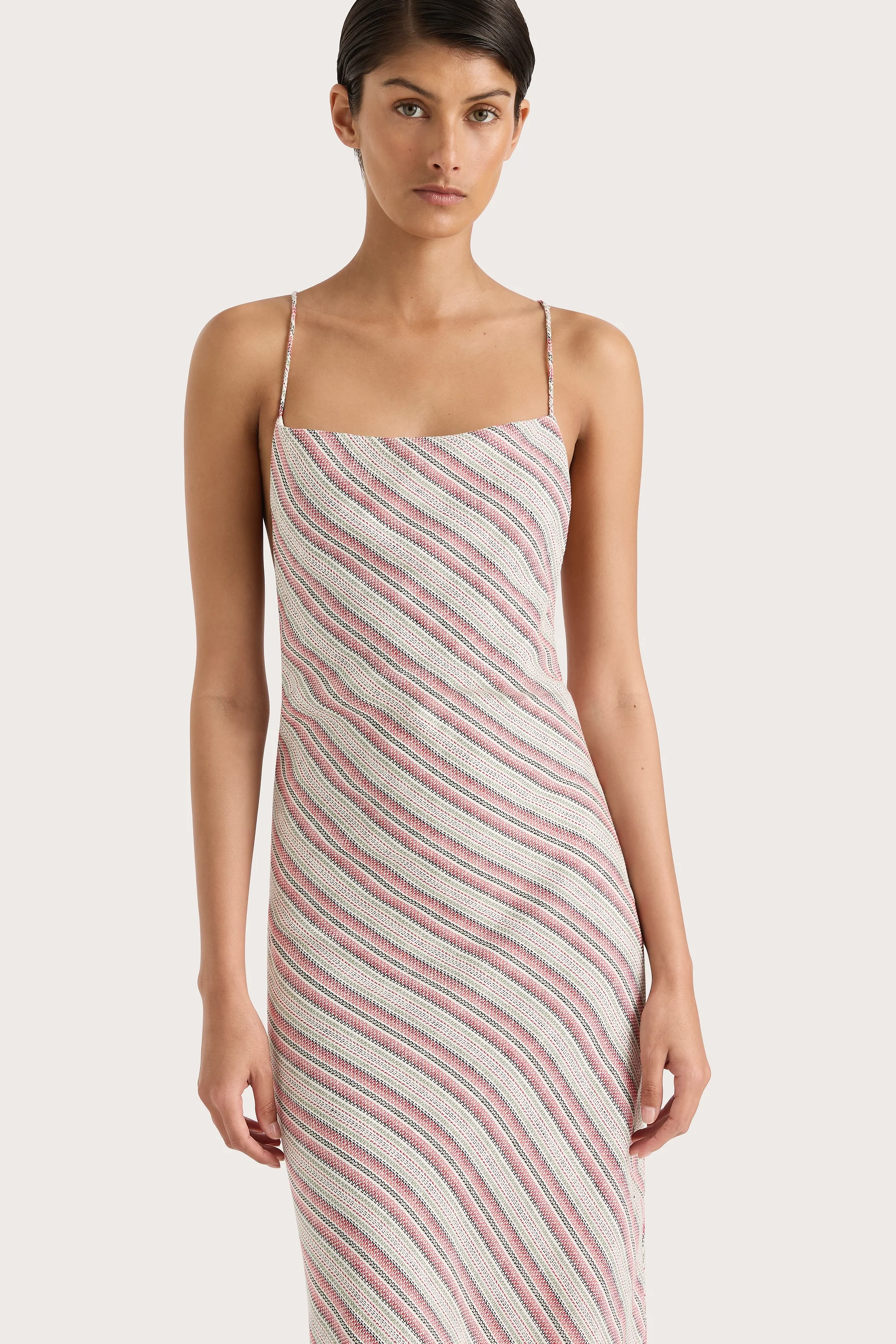Lison Dress Watermelon Stripe - Final Sale - Image 5