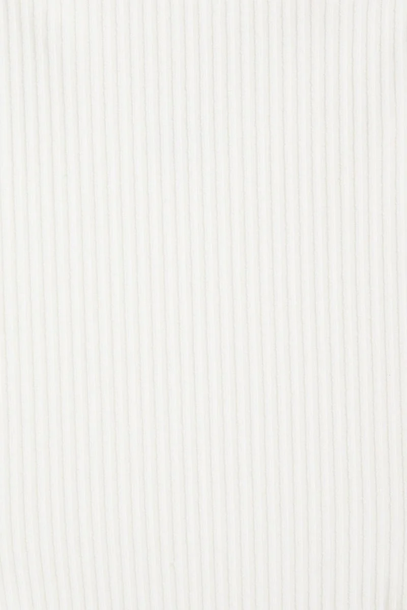 Liu Bikini Top Plain Off White - Final Sale - Image 6