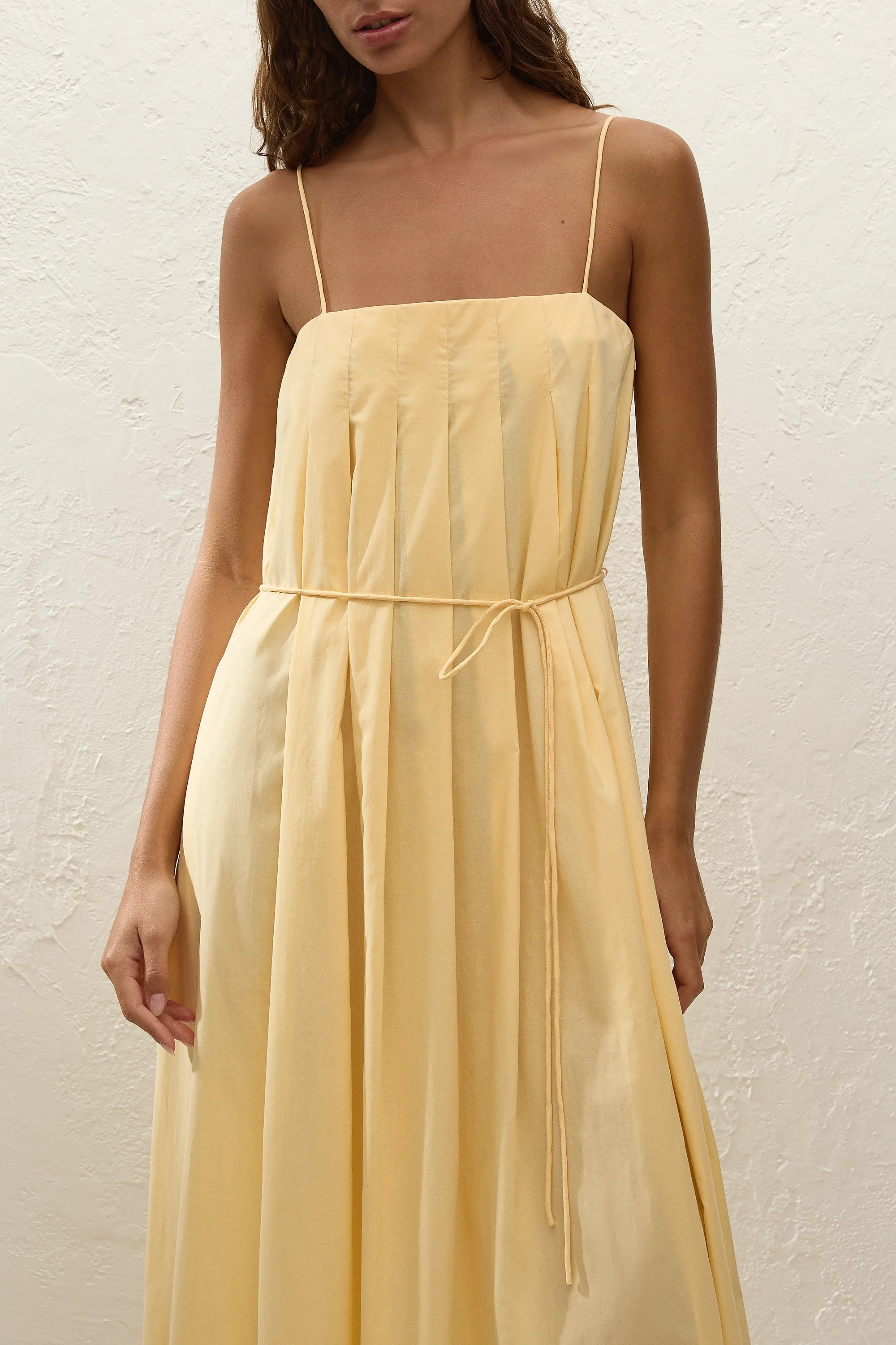 Lopez Midi Dress Banana - Image 2