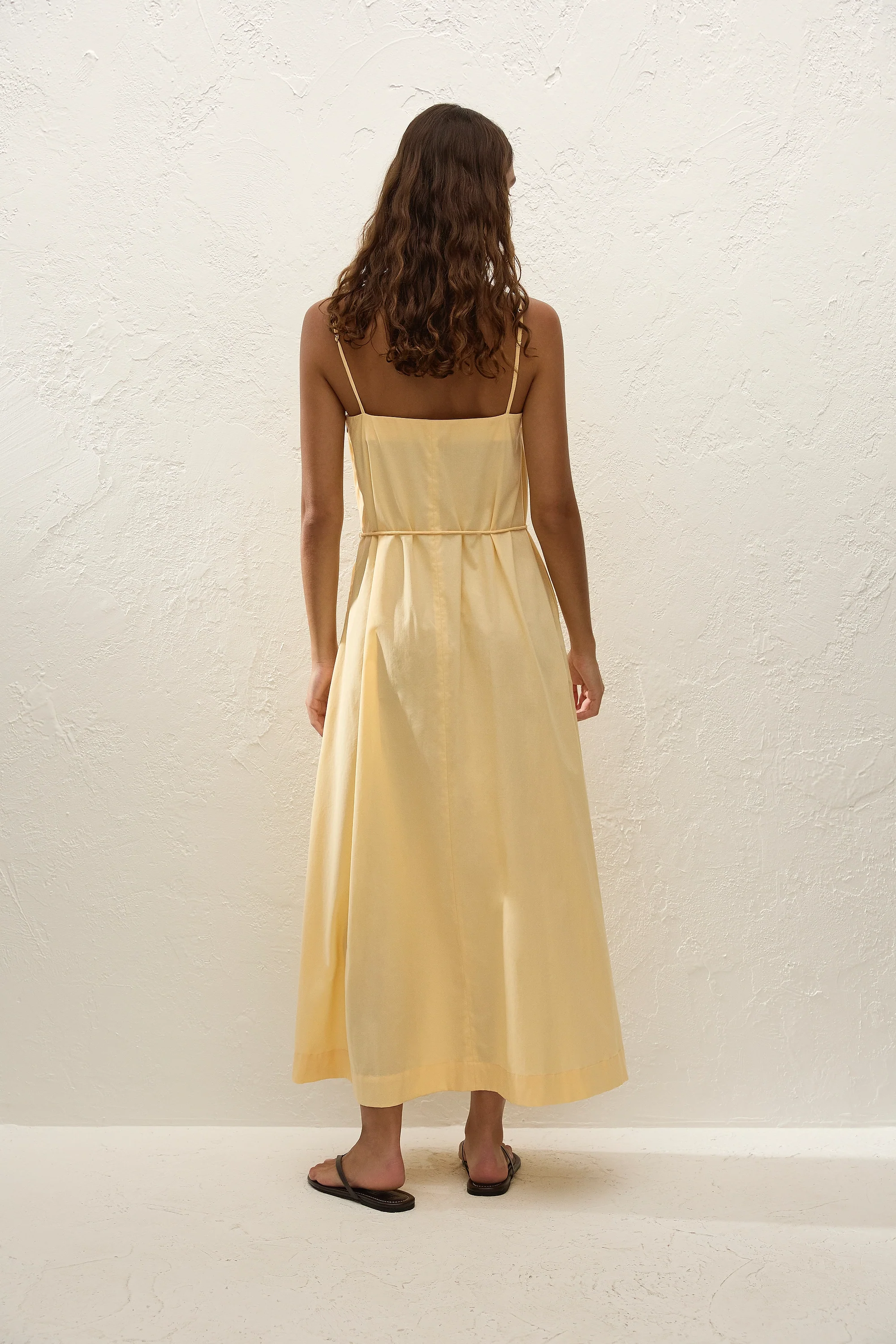 Lopez Midi Dress Banana - Image 4