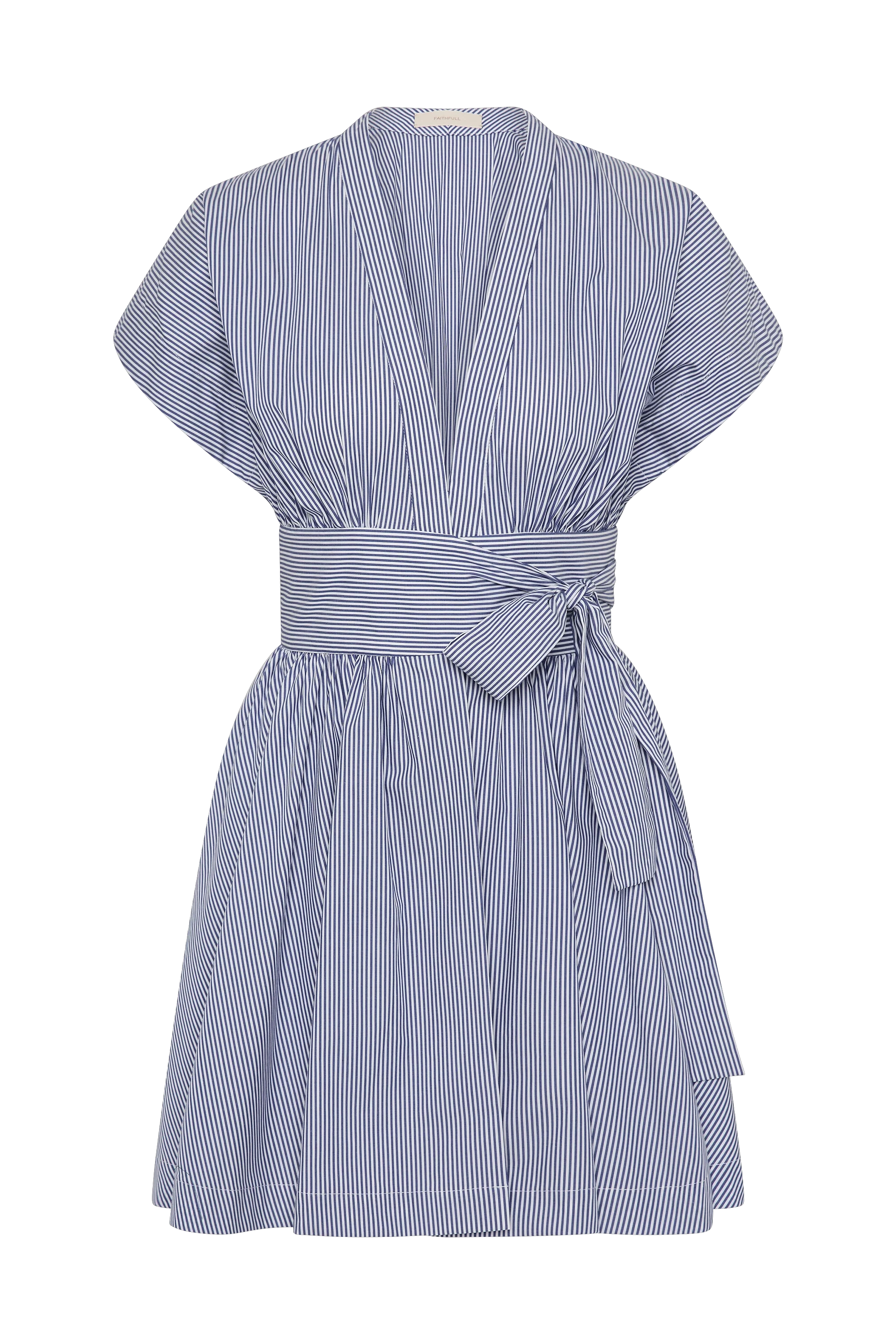 Lova Mini Dress Helle Stripe Vintage Navy - Image 10