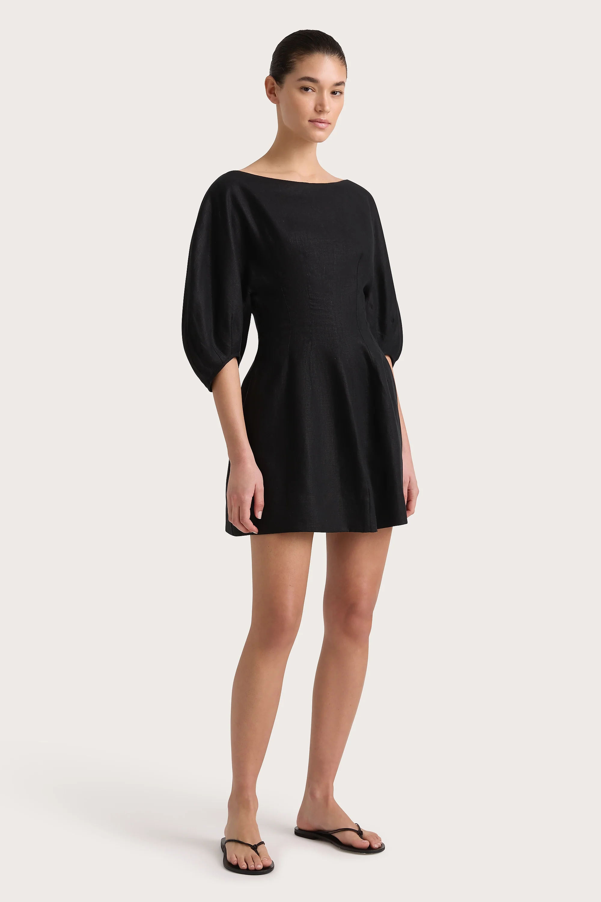 Lowen Mini Dress Black - Final Sale - Image 2