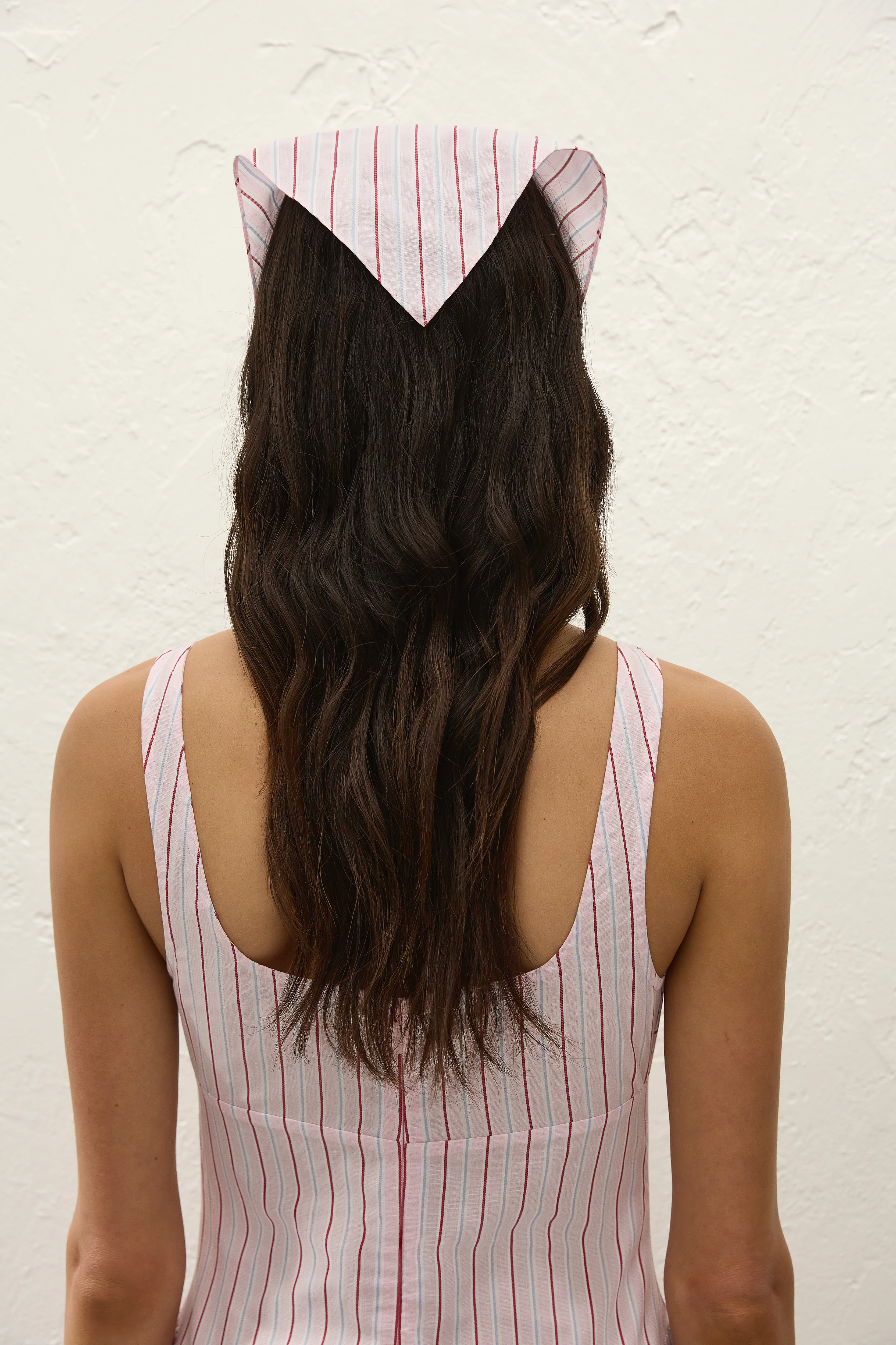 Lucia Head Scarf Fiori Stripe Palazzo - Image 3