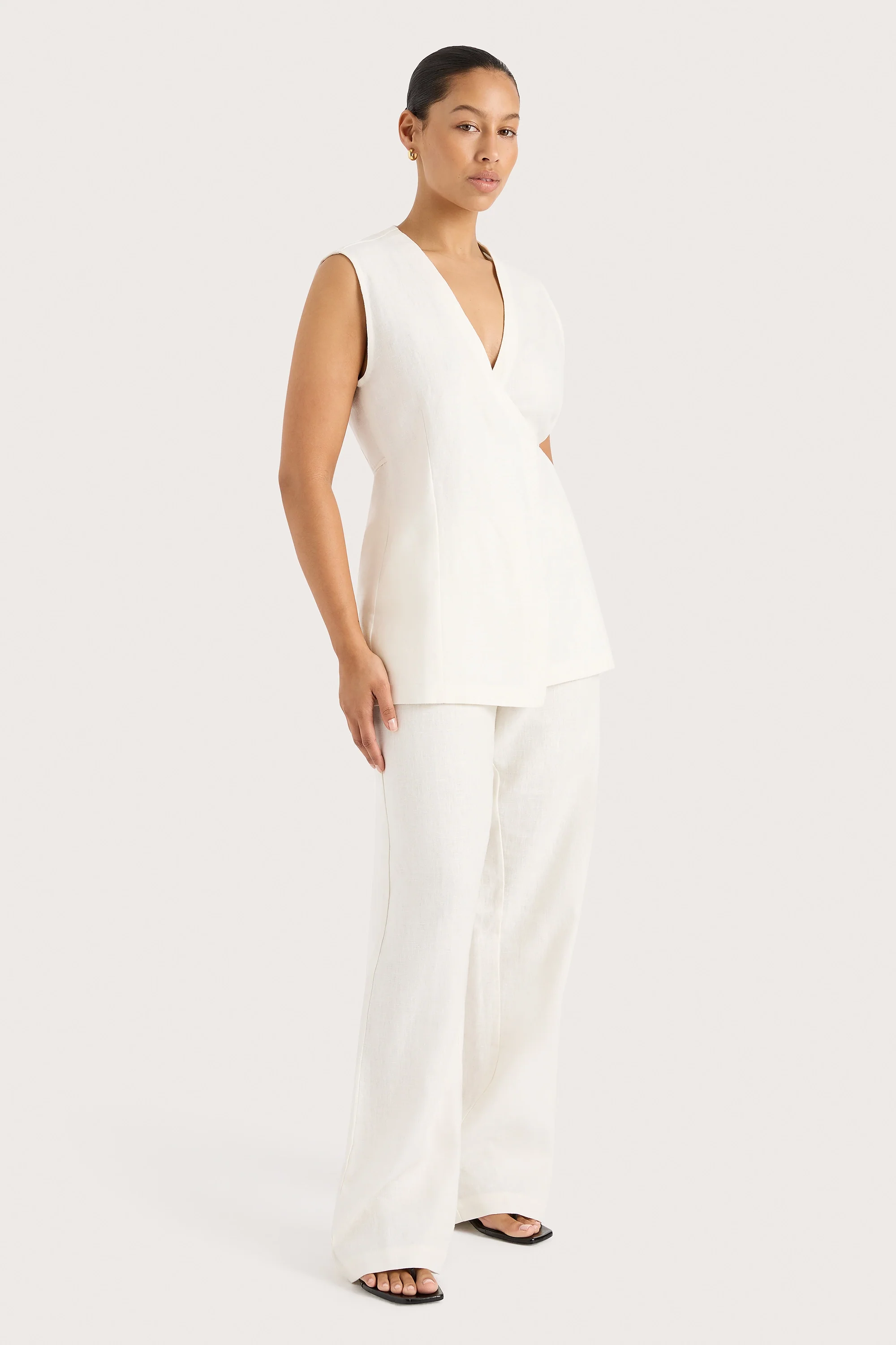 Lulea Pant White - Final Sale - Image 3