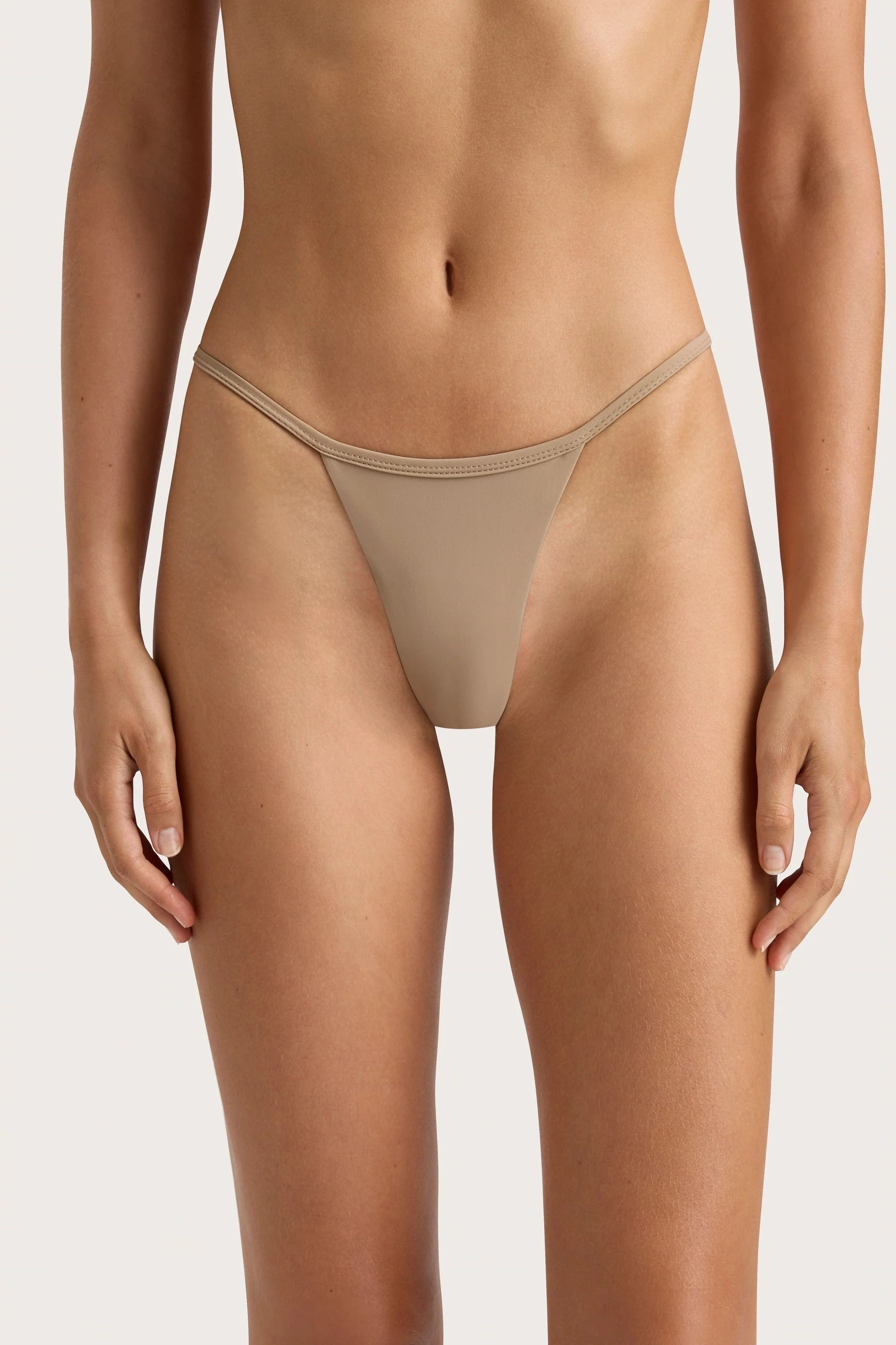 Manon Bikini Bottom Taupe - Final Sale - Image 2