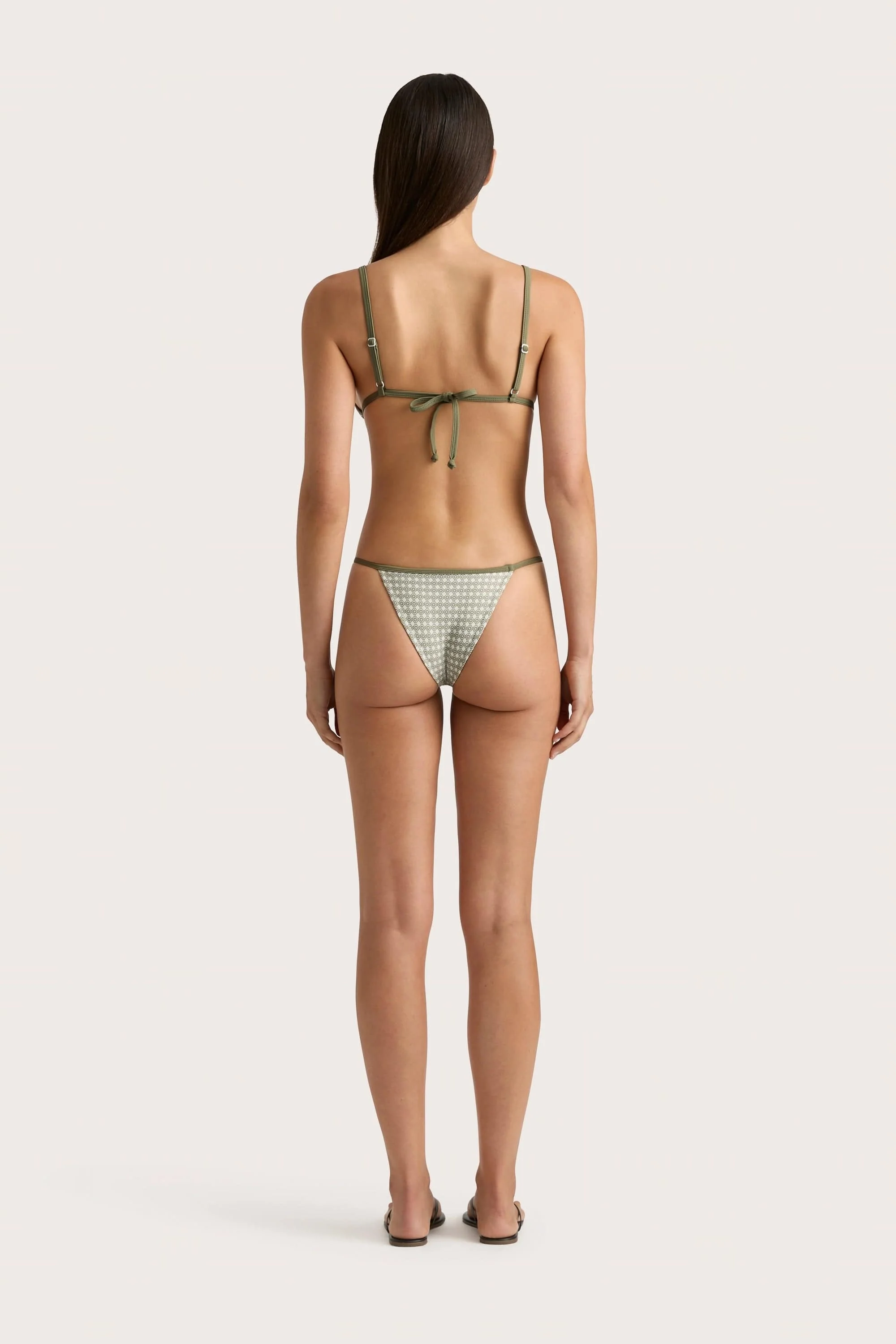Manon Bikini Top Oliander Khaki - Final Sale - Image 4