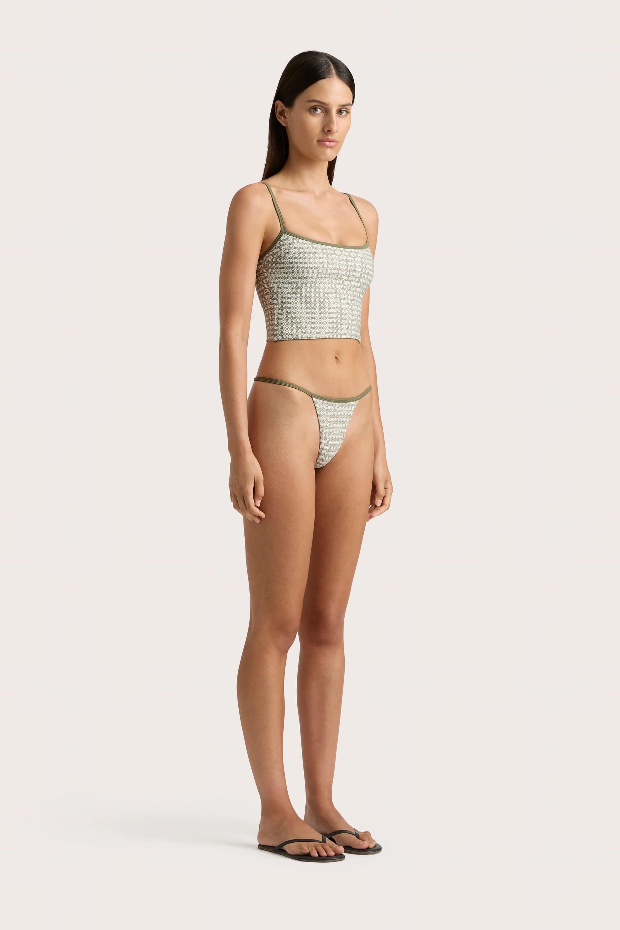 Manon Top Oliander Khaki - Final Sale - Image 2