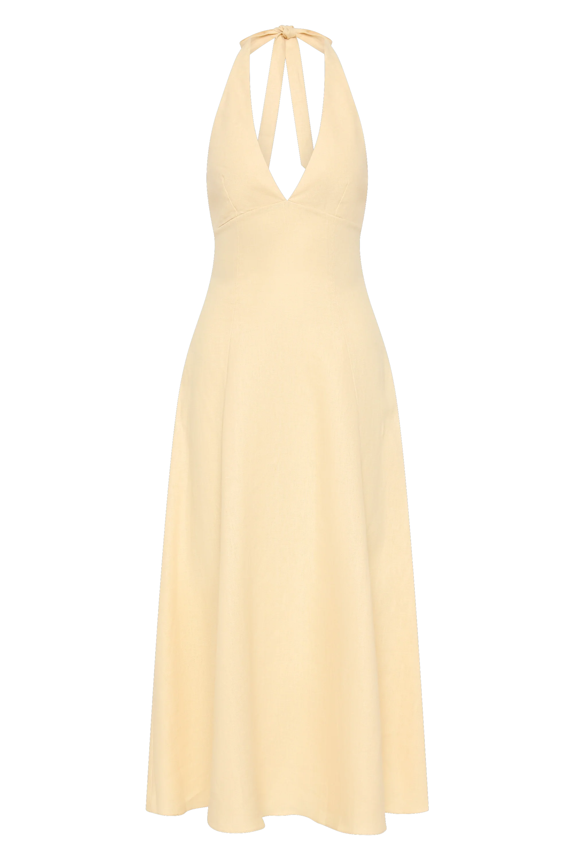 Marais Midi Dress Butter - Final Sale - Image 8