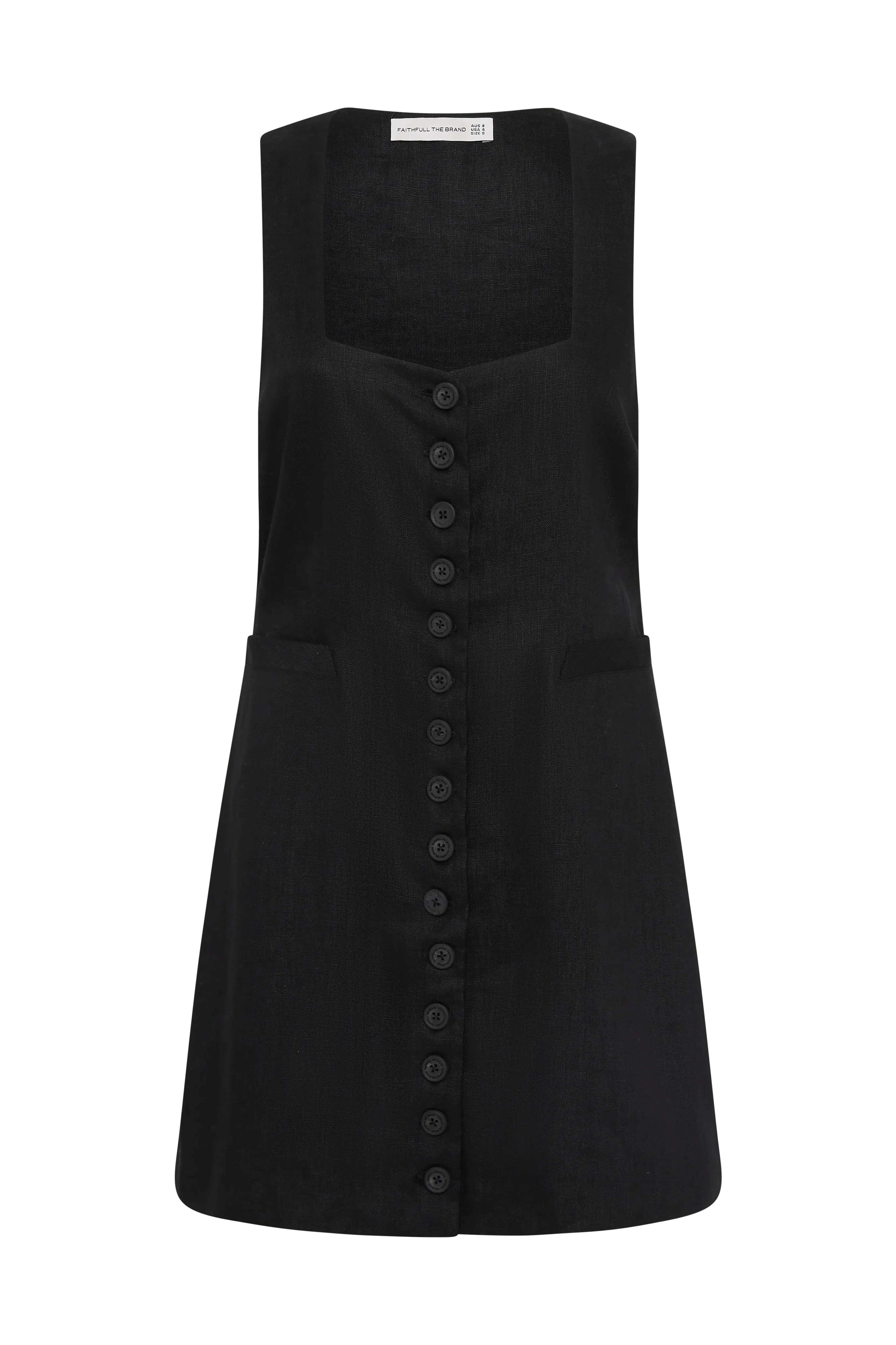 Marinia Mini Dress Black - Final Sale - Image 10