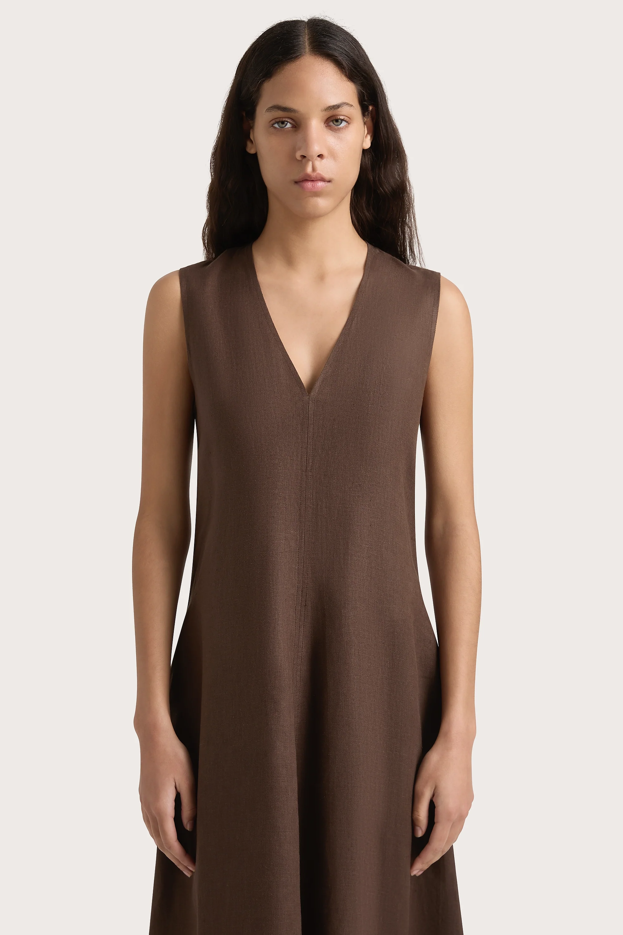 Marteret Midi Dress Bistre - Final Sale - Image 4