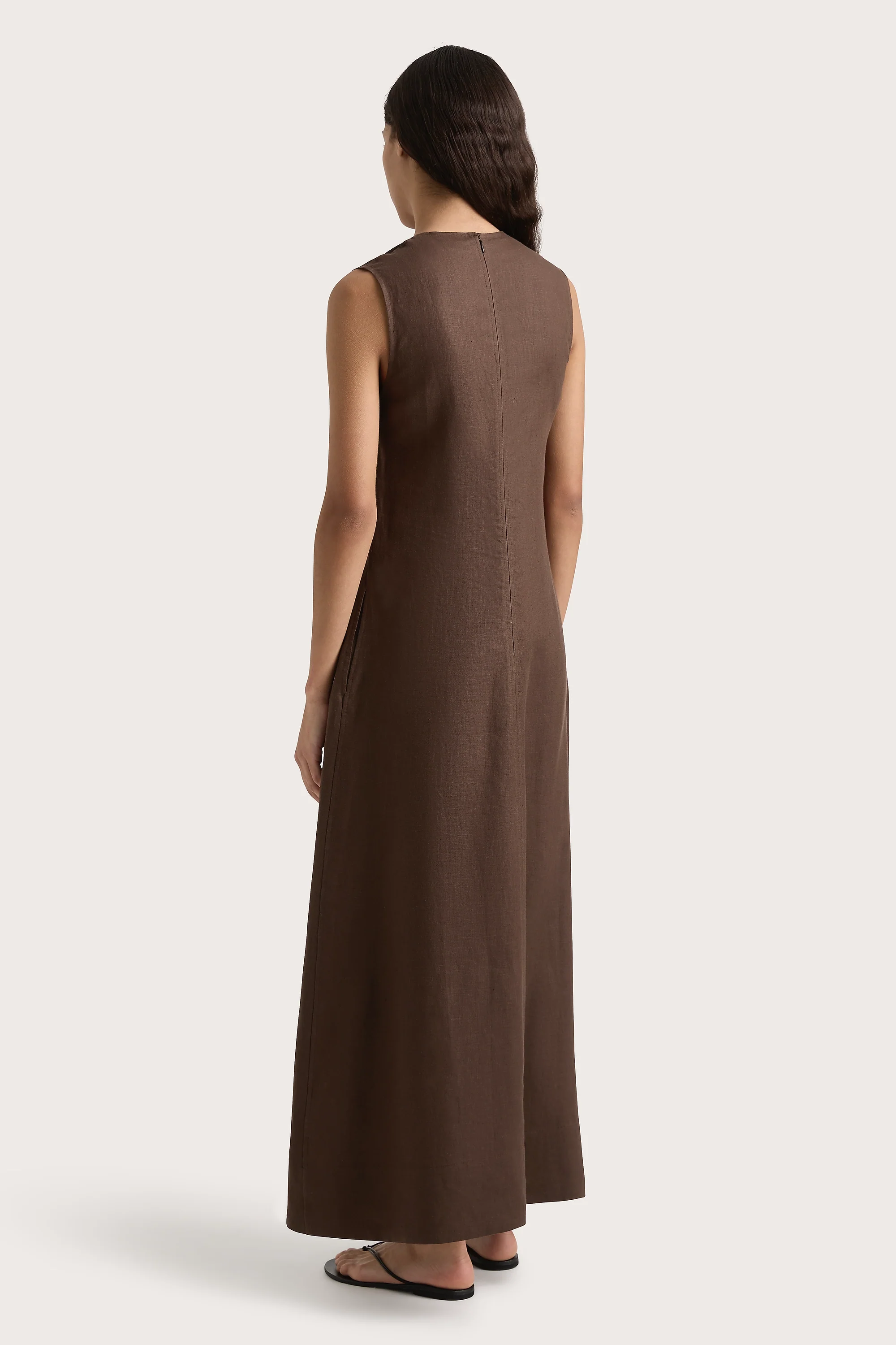 Marteret Midi Dress Bistre - Final Sale - Image 5
