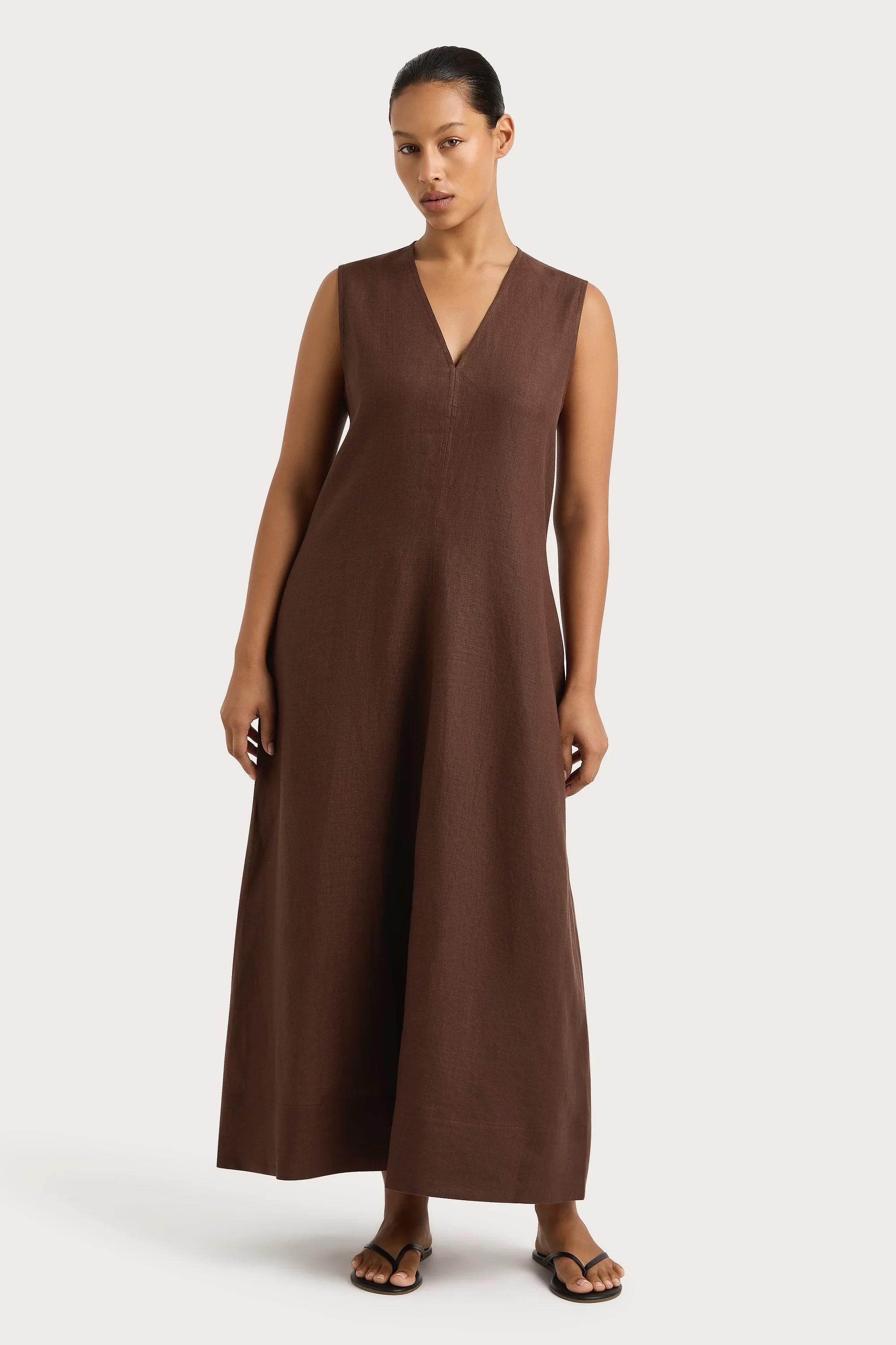 Marteret Midi Dress Bistre - Final Sale - Image 6