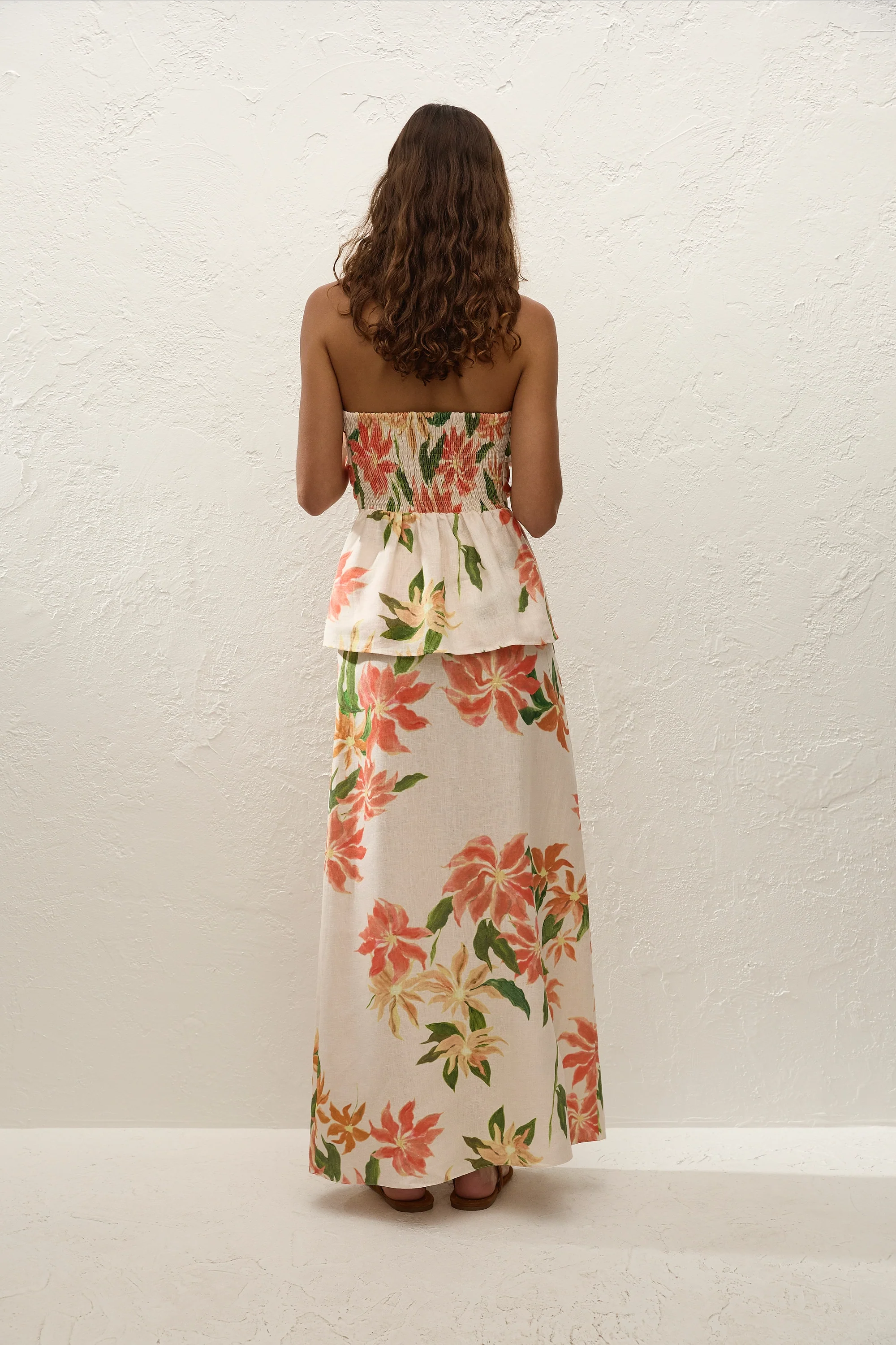 Martina Maxi Skirt Jardines Floral - Image 4