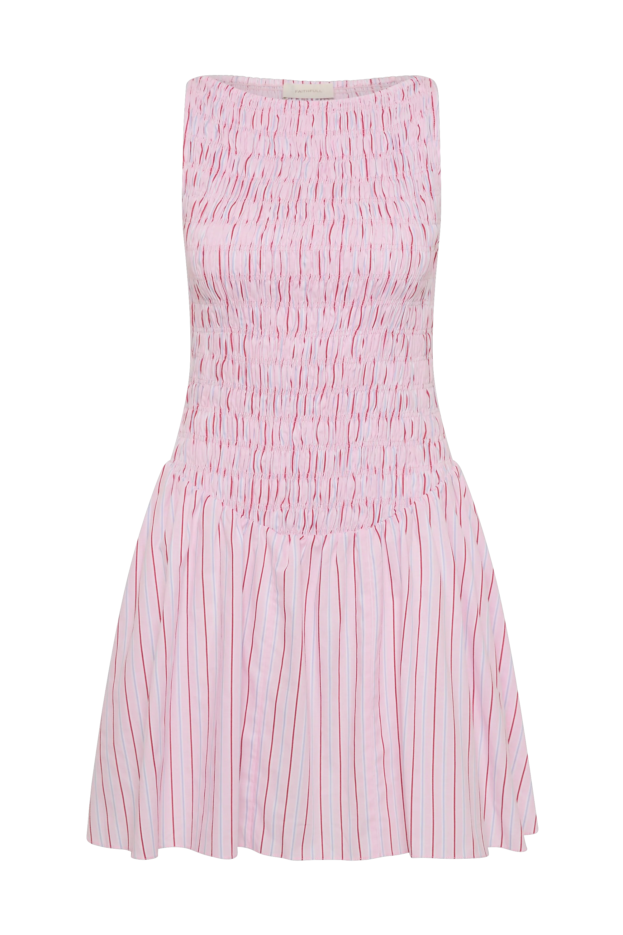 Martina Mini Dress Fiori Stripe Palazzo - Image 7