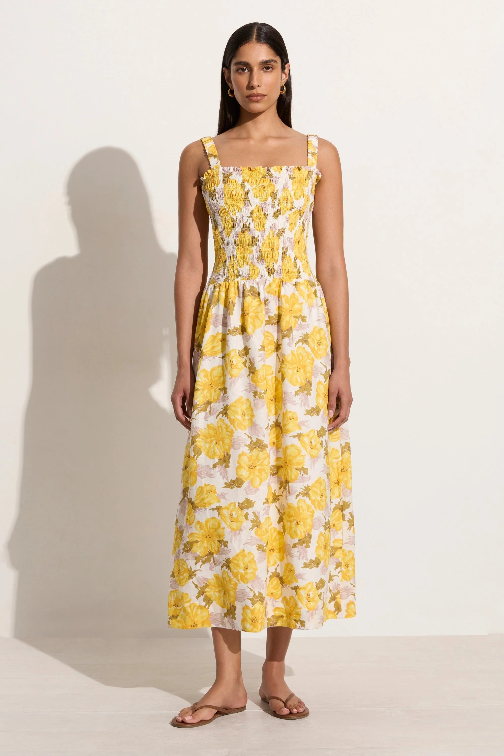 Messina Midi Dress Isadora Floral - Final Sale - Image 5