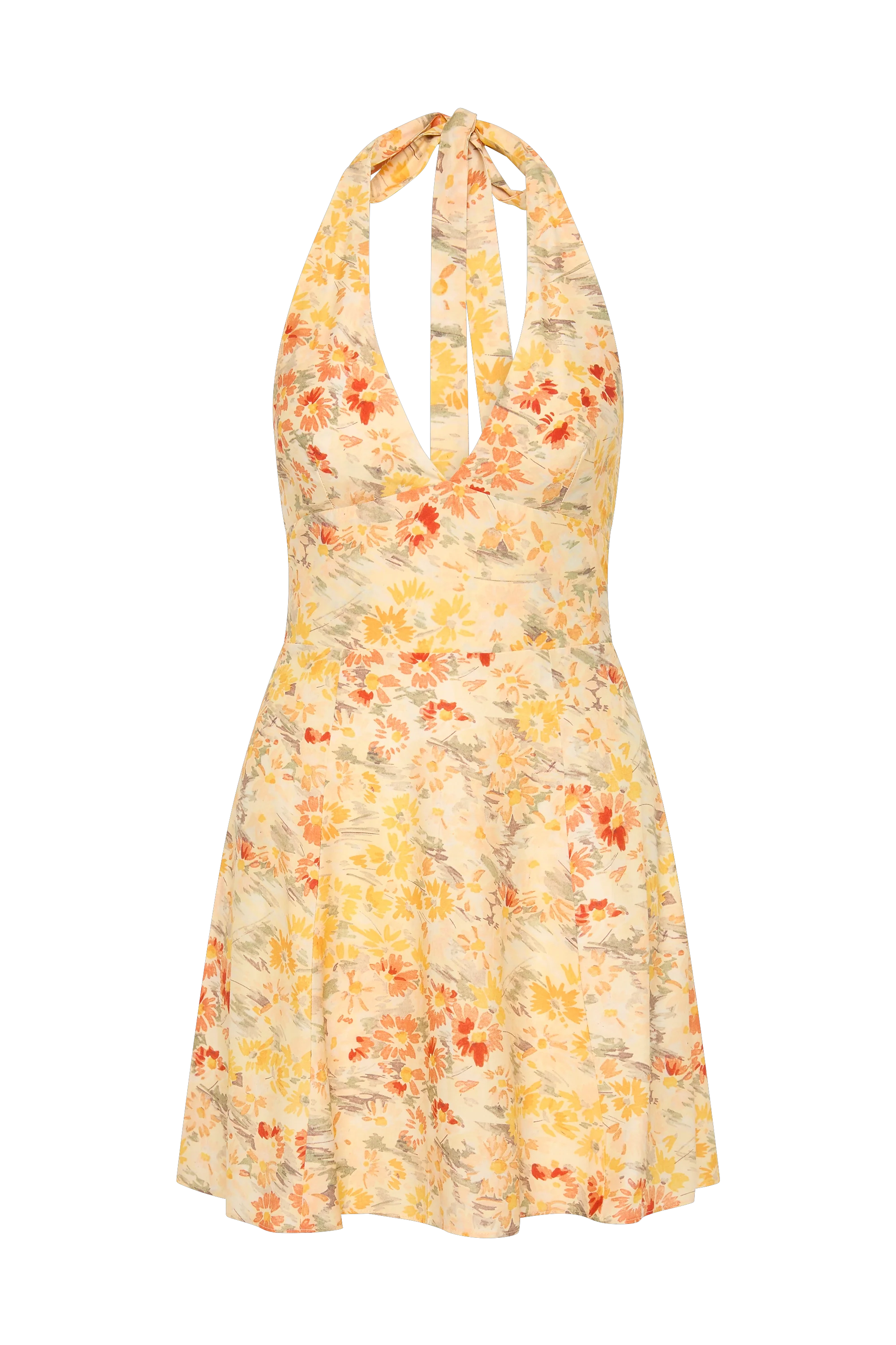 Mira Mini Dress Adeline Floral Yellow - Final Sale - Image 8
