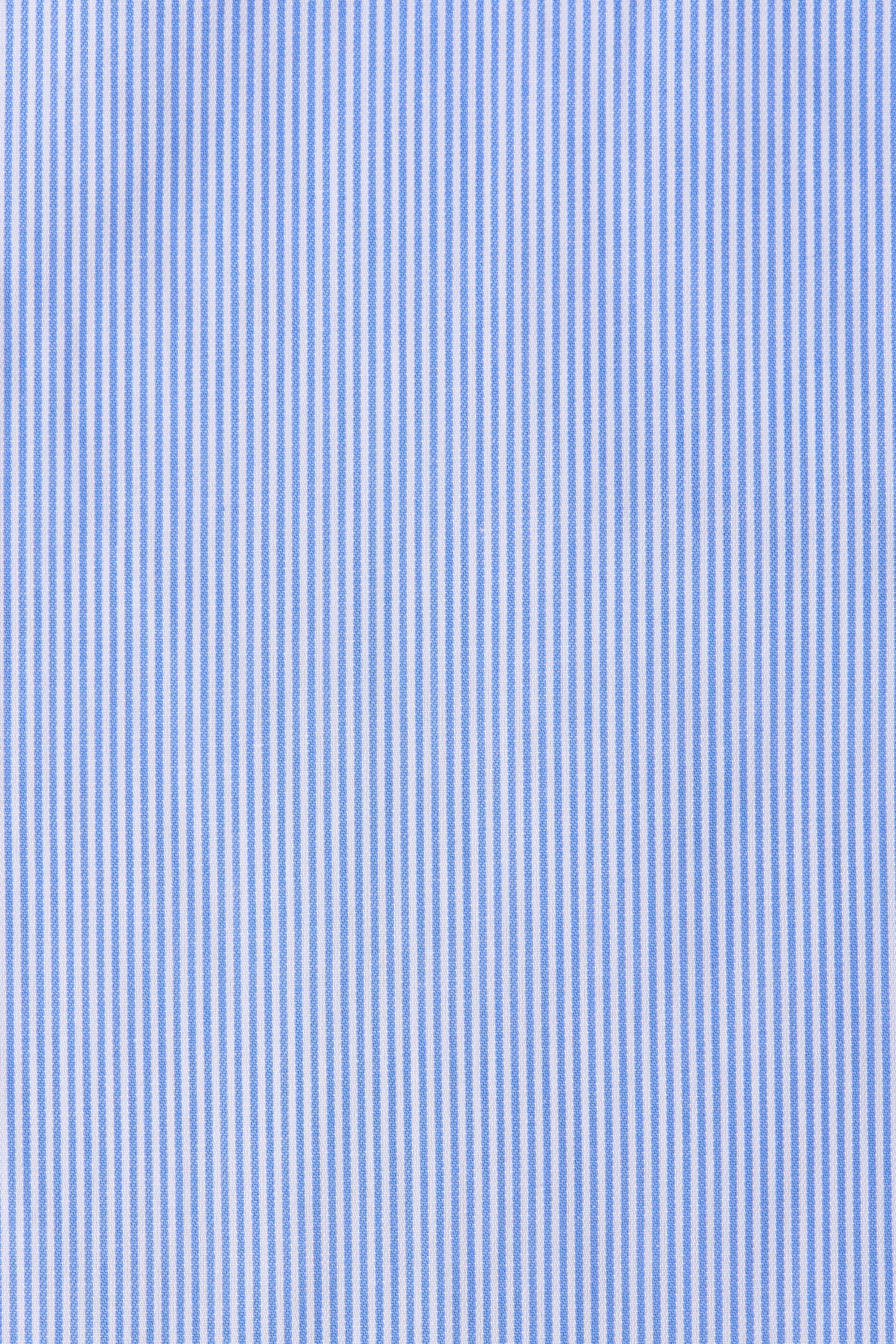 Nica Midi Dress Soft Blue Stripe - Final Sale - Image 5