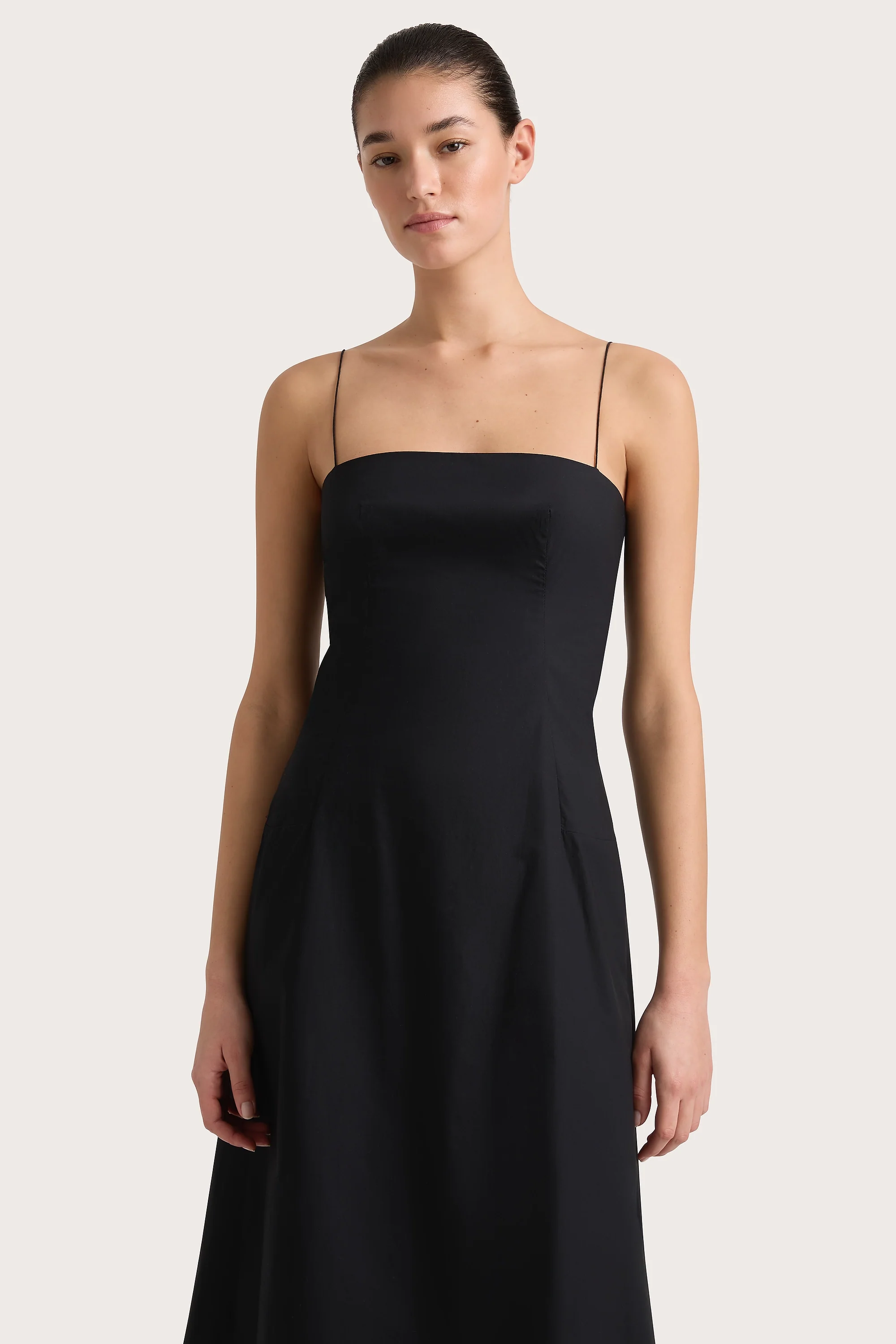 Ostano Midi Dress Black - Final Sale - Image 4