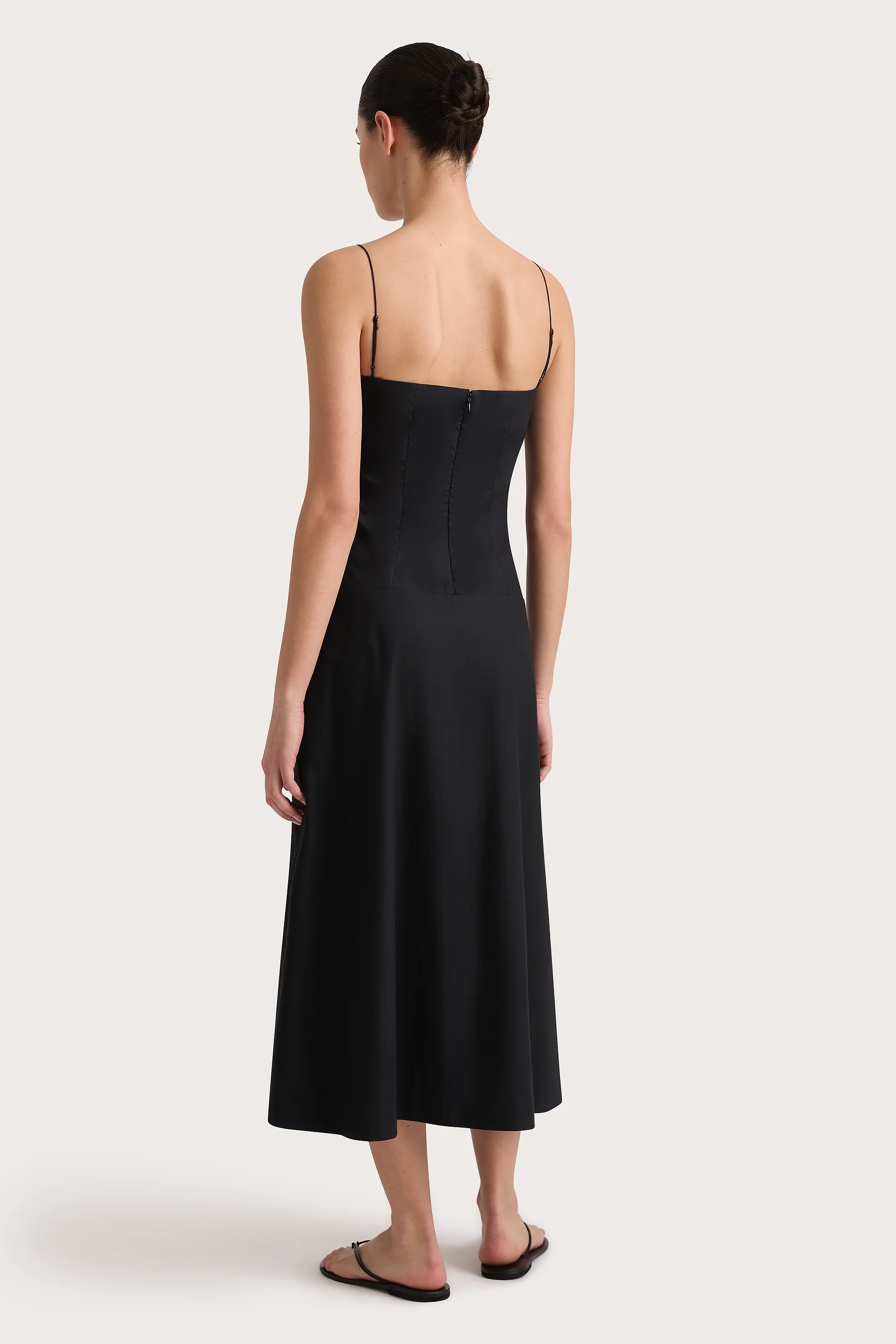 Ostano Midi Dress Black - Final Sale - Image 5