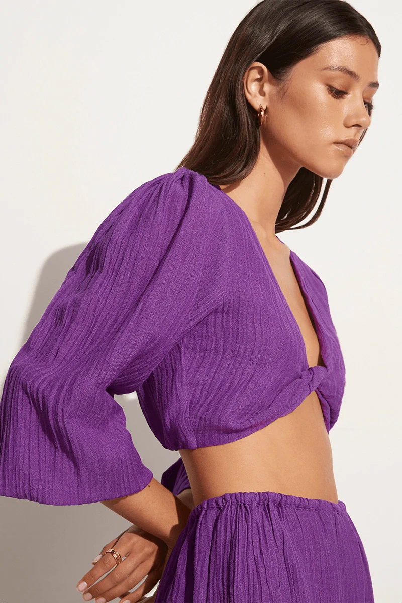 Palmera Top Violet - Final Sale - Image 3