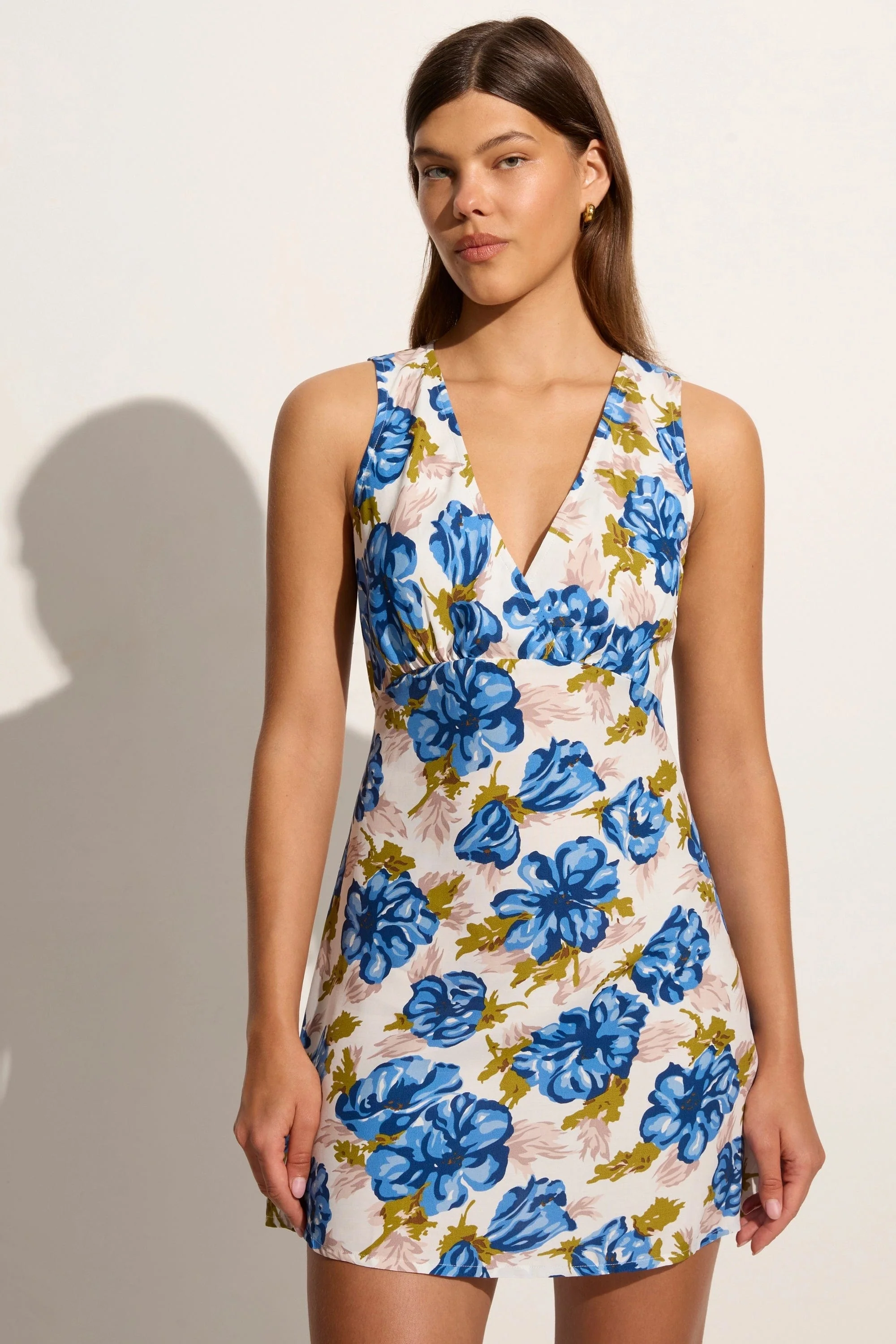 Penne Mini Dress Isadora Floral Navy - Final Sale - Image 3