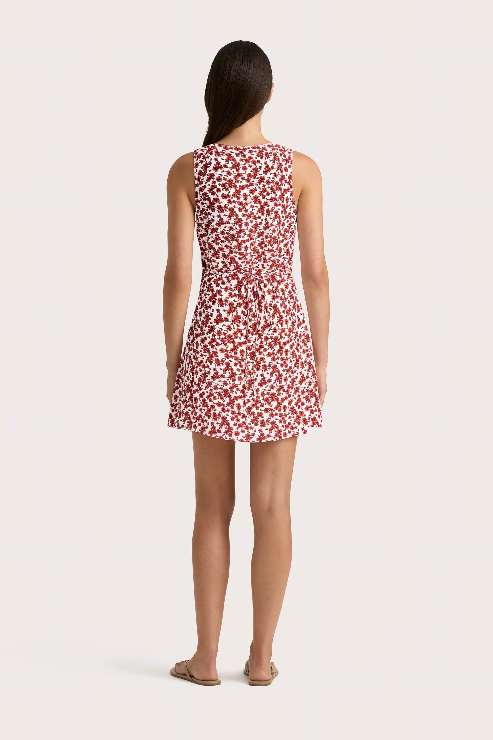 Penne Mini Dress Leilani Red - Final Sale - Image 3