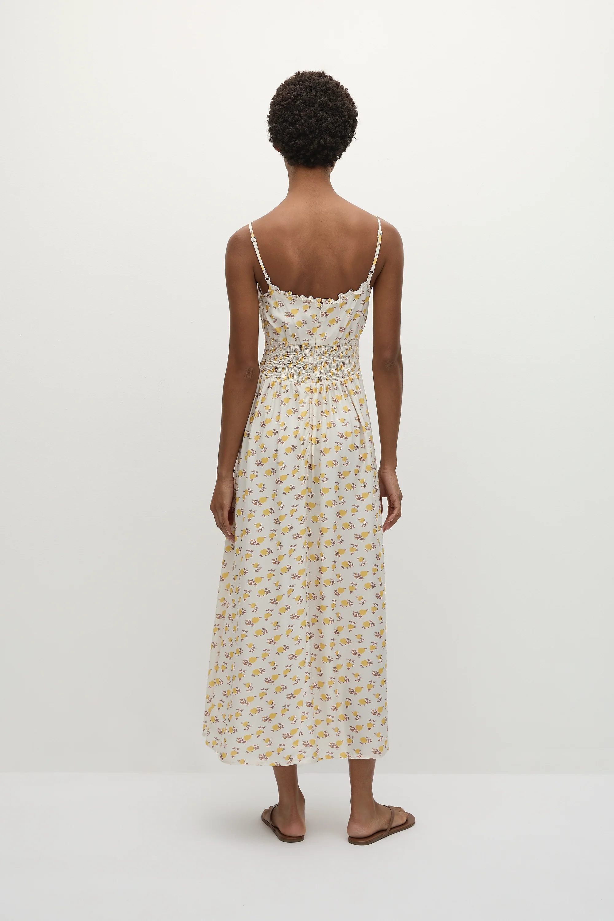 Phaedra Midi Dress Hazy Rose Canary - Final Sale - Image 4