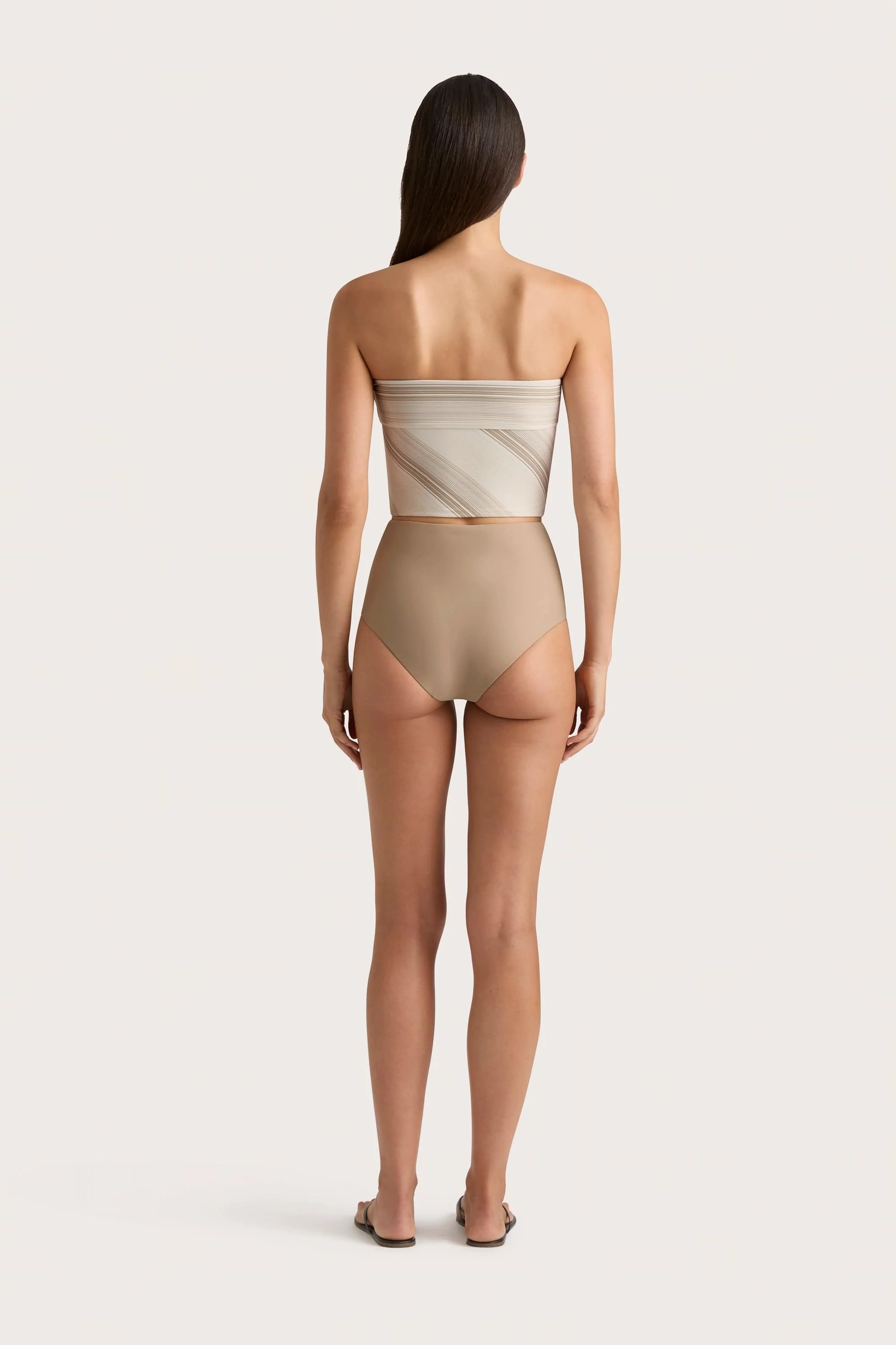 Reyes Bikini Bottom Taupe - Final Sale - Image 4