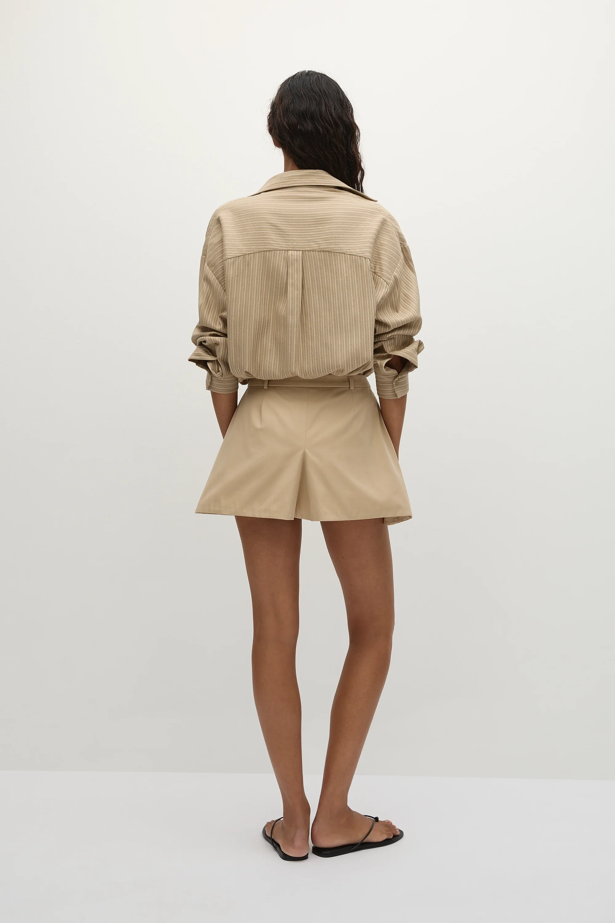 Sable Mini Skirt Fawn - Final Sale - Image 5
