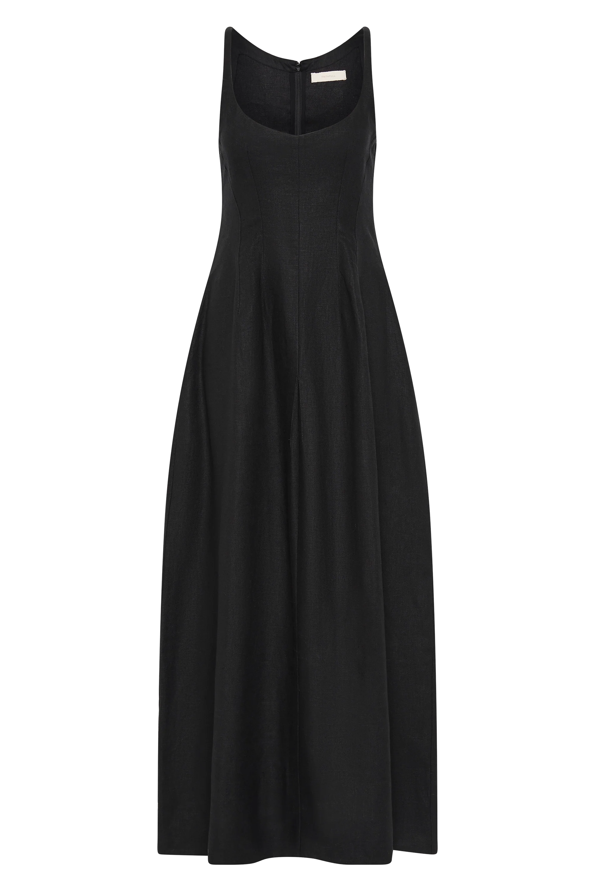 Sanne Midi Dress Black - Final Sale - Image 7